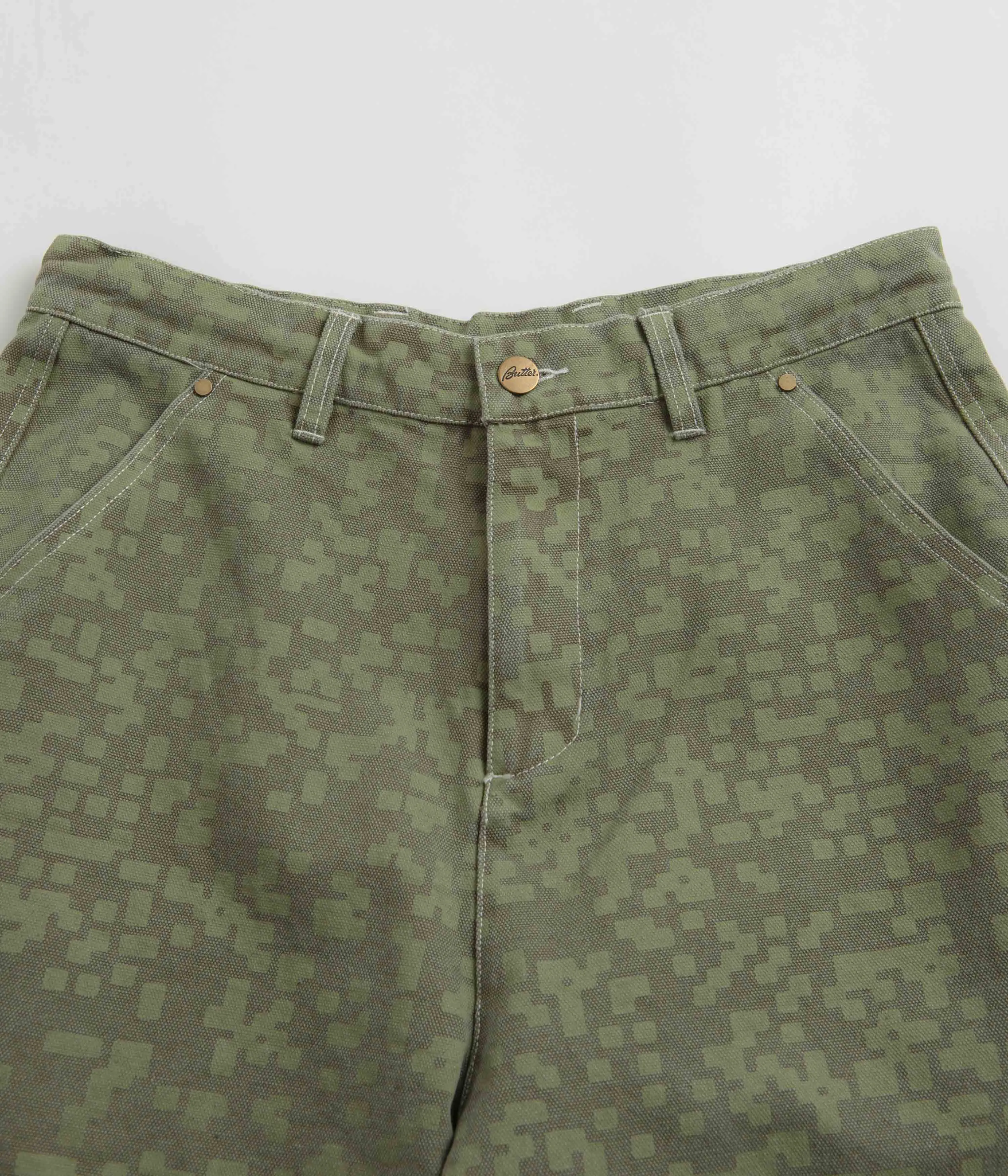 Butter Goods Work Shorts - Army