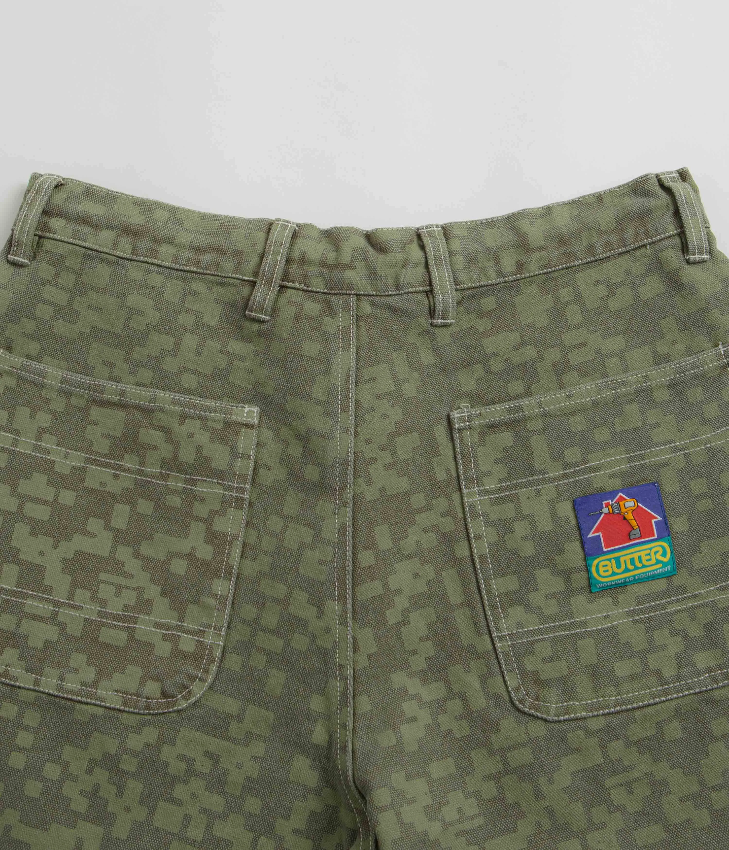 Butter Goods Work Shorts - Army