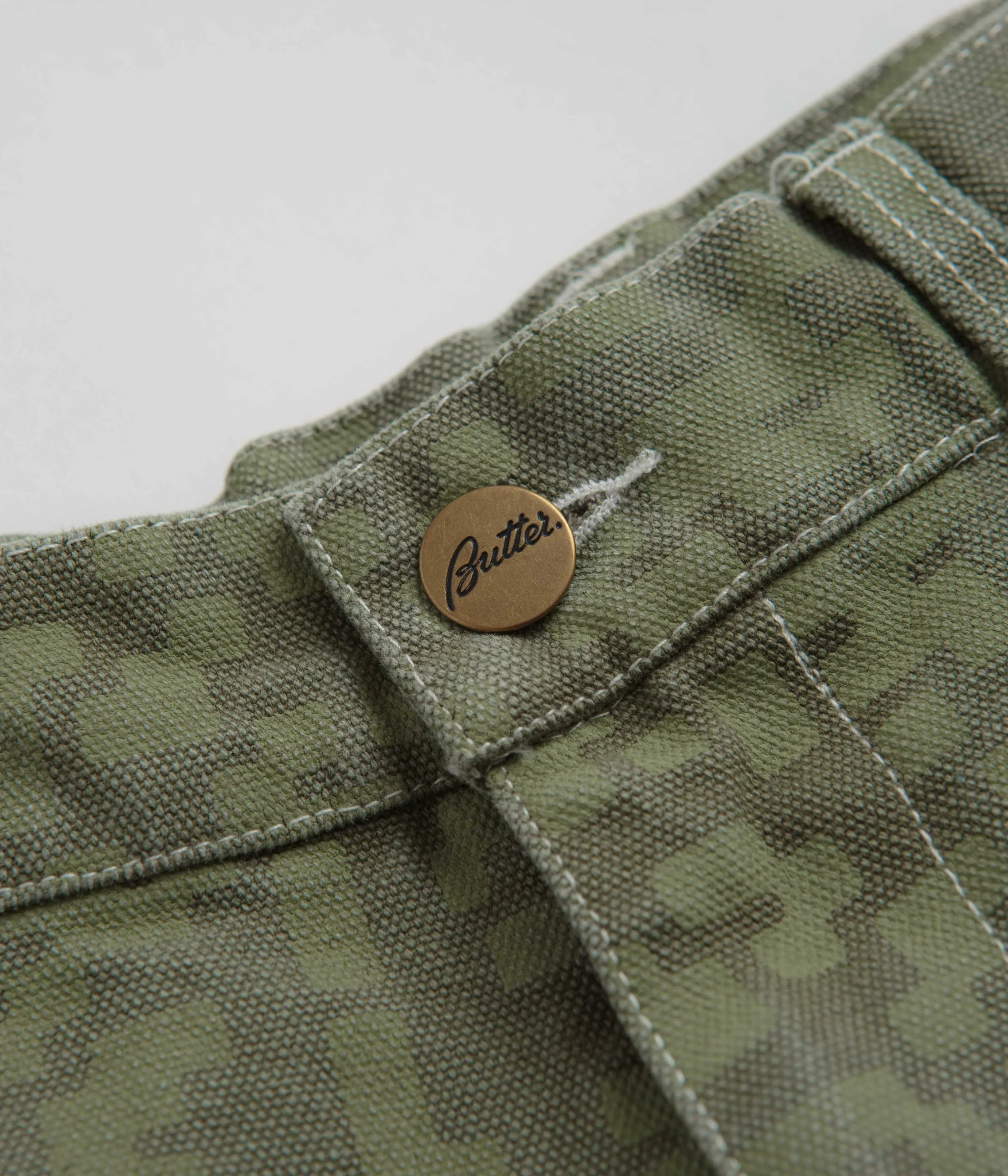Butter Goods Work Shorts - Army