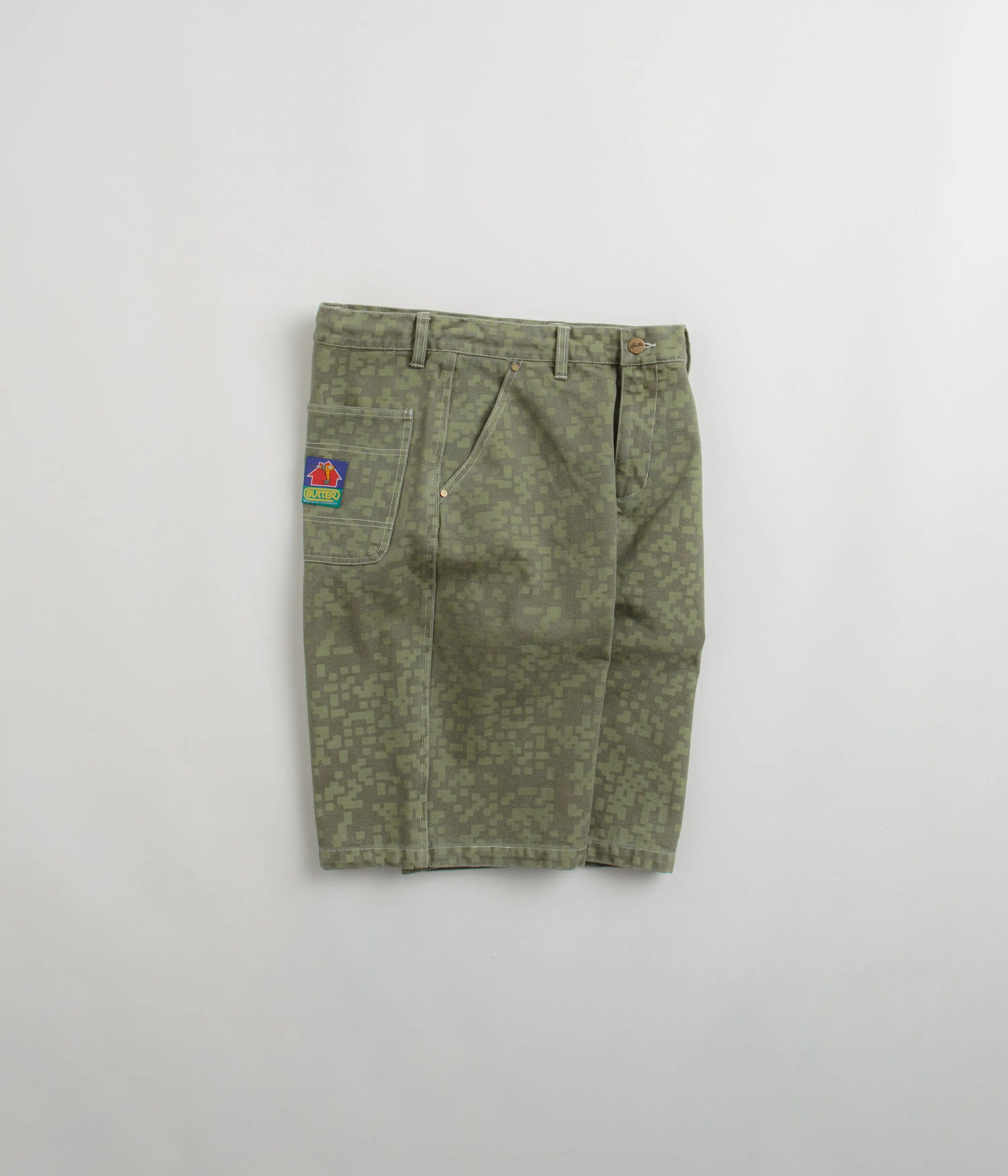Butter Goods Work Shorts - Army
