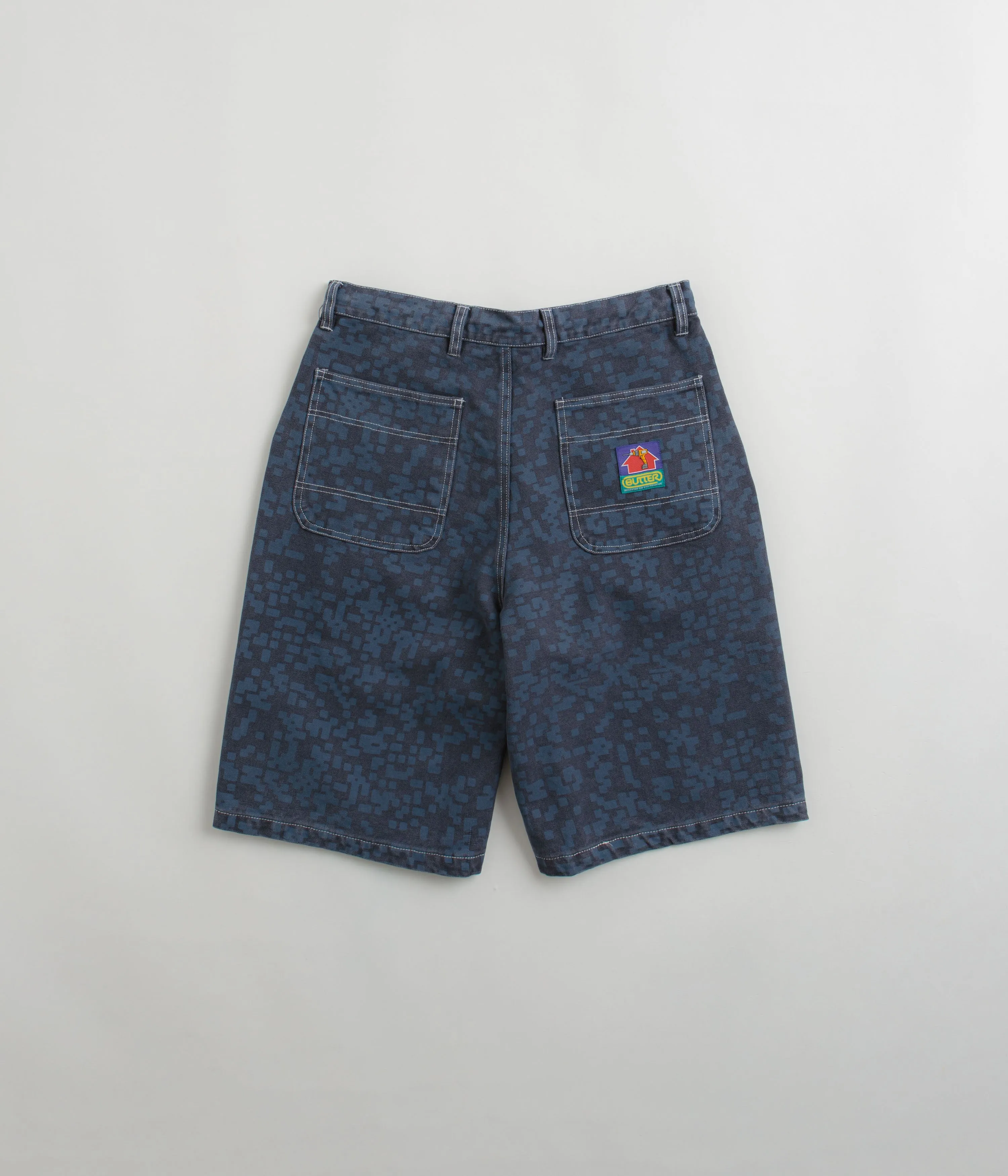 Butter Goods Work Shorts - Slate Blue