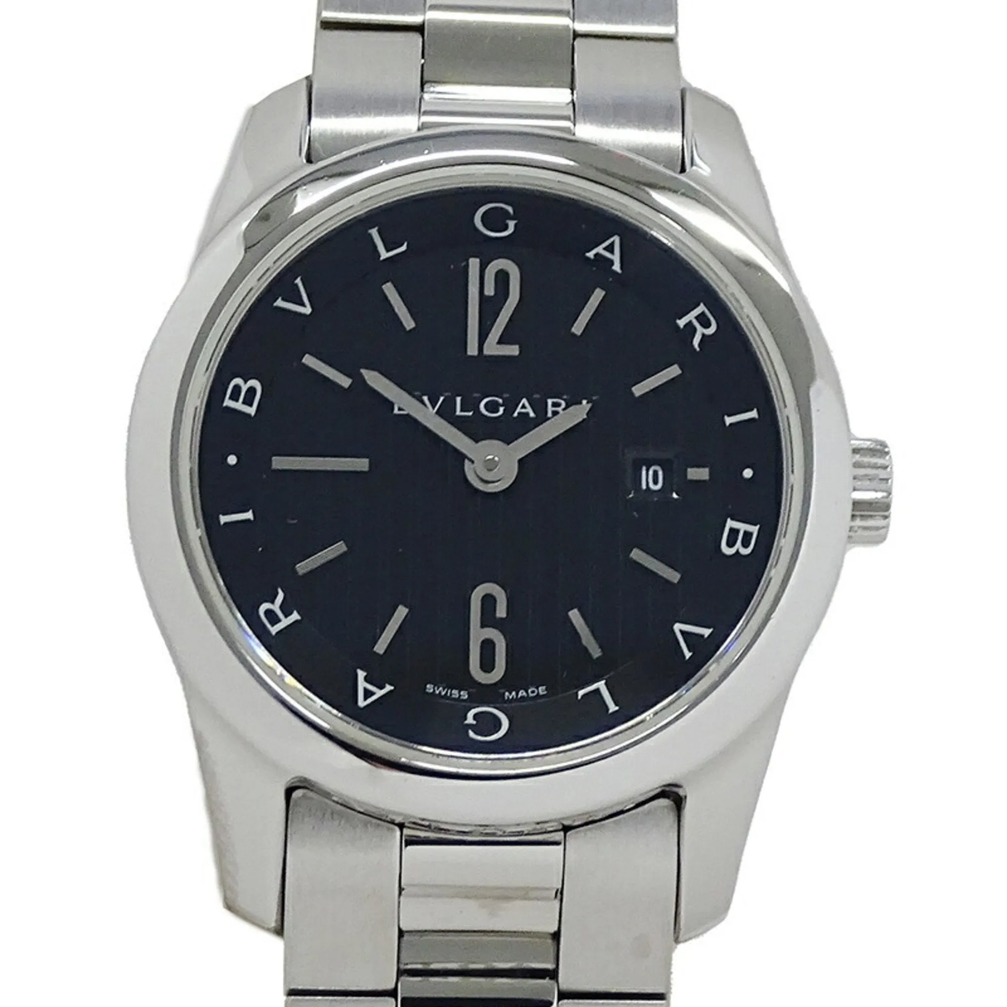 Bvlgari Stainless Steel Wristwatch (Pre-Owned)