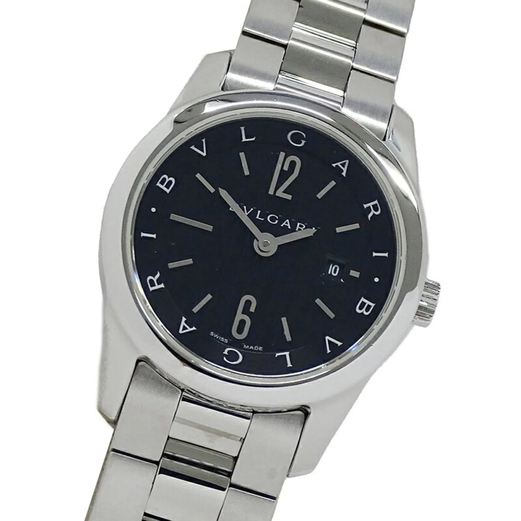 Bvlgari Stainless Steel Wristwatch (Pre-Owned)