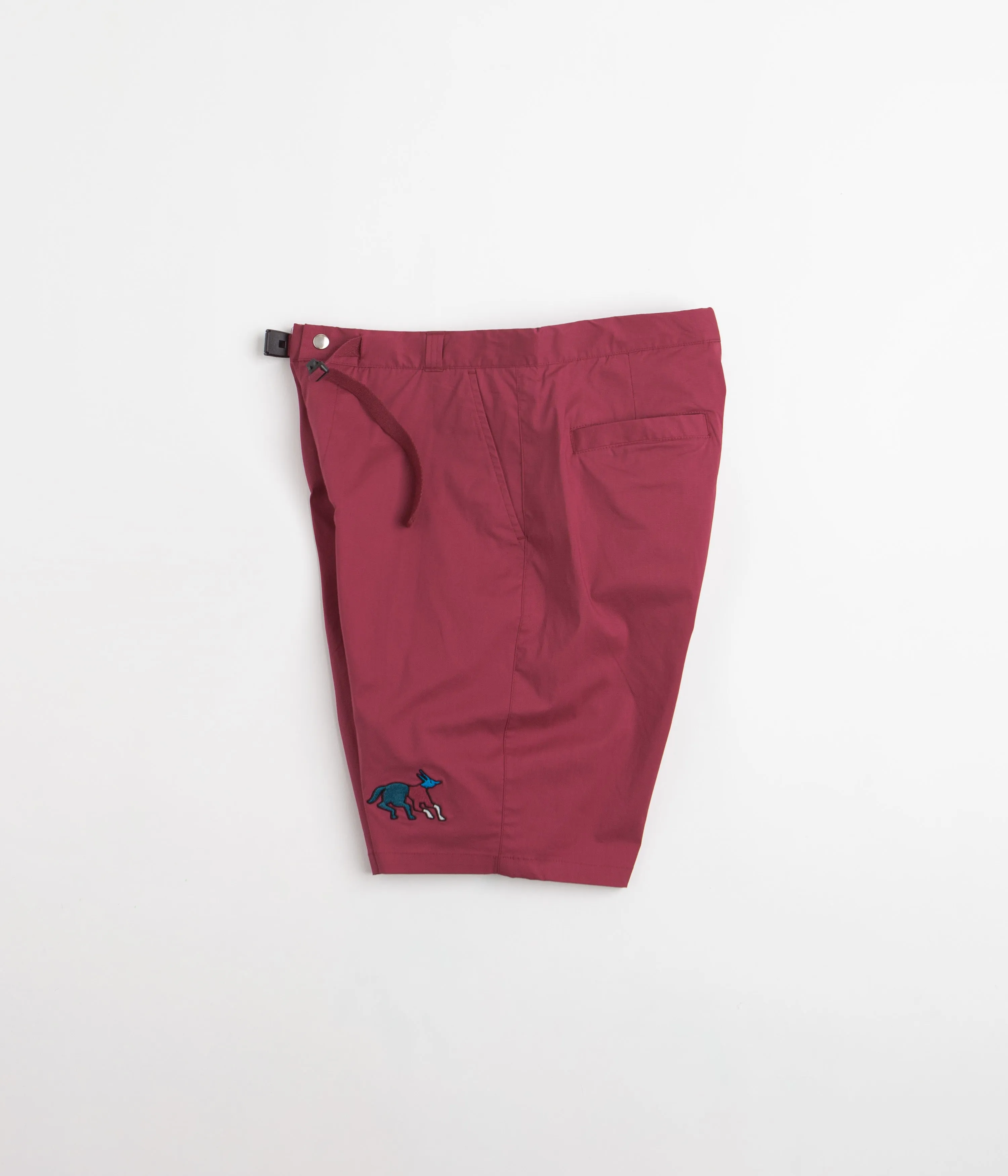 by Parra Anxious Dog Shorts - Wine