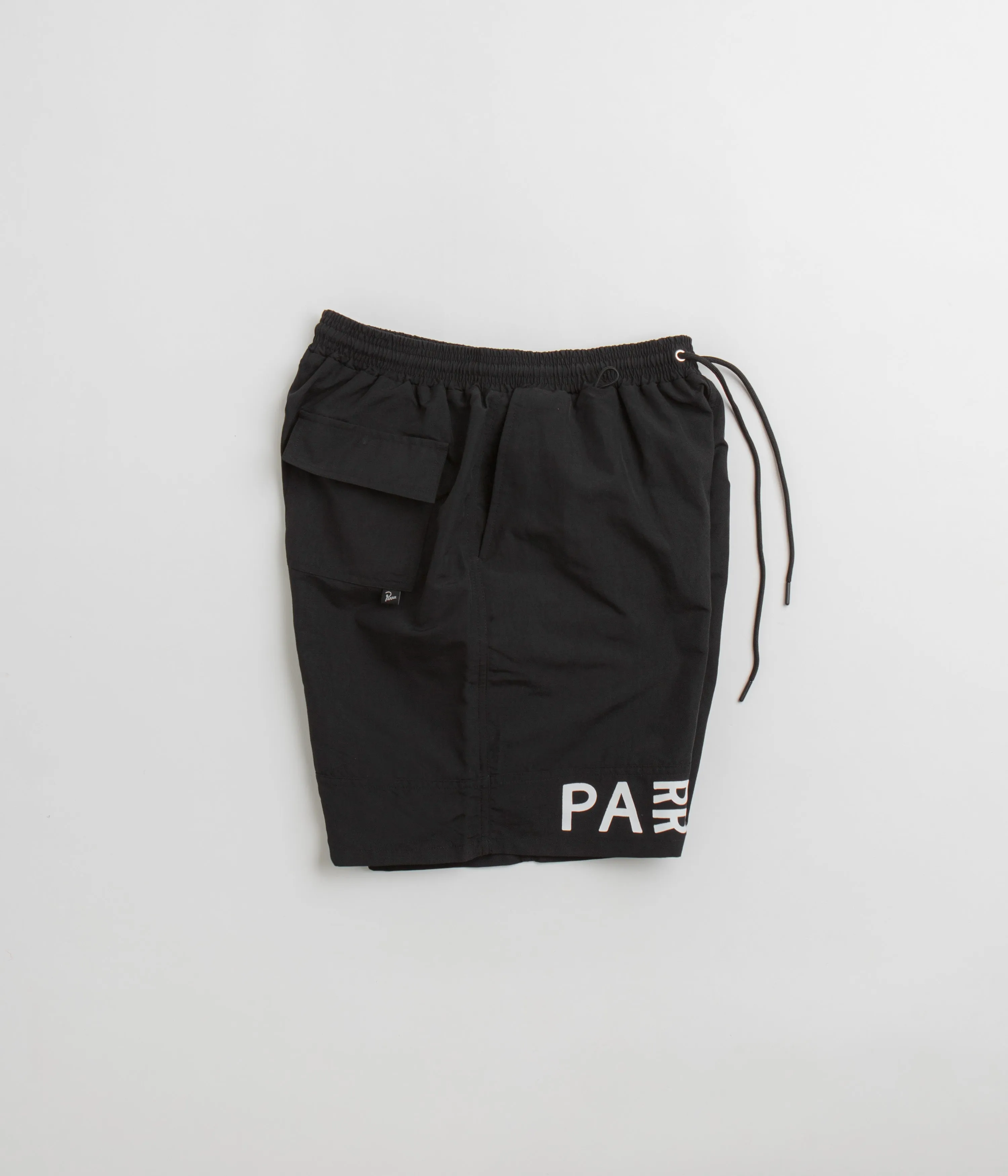 by Parra No Vision Swim Shorts - Black