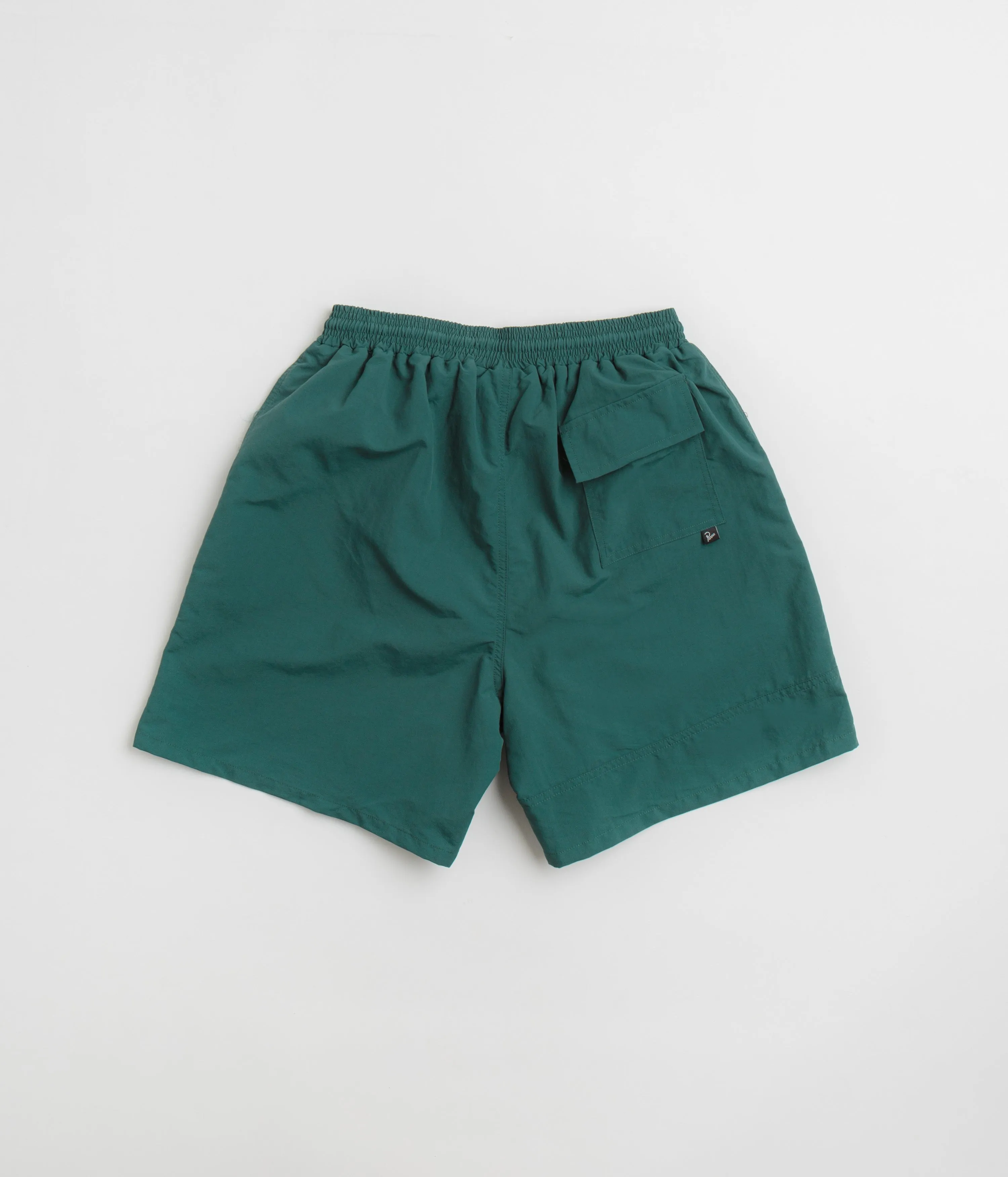 by Parra No Vision Swim Shorts - Pine Green