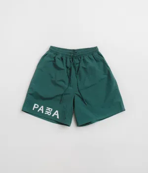 by Parra No Vision Swim Shorts - Pine Green