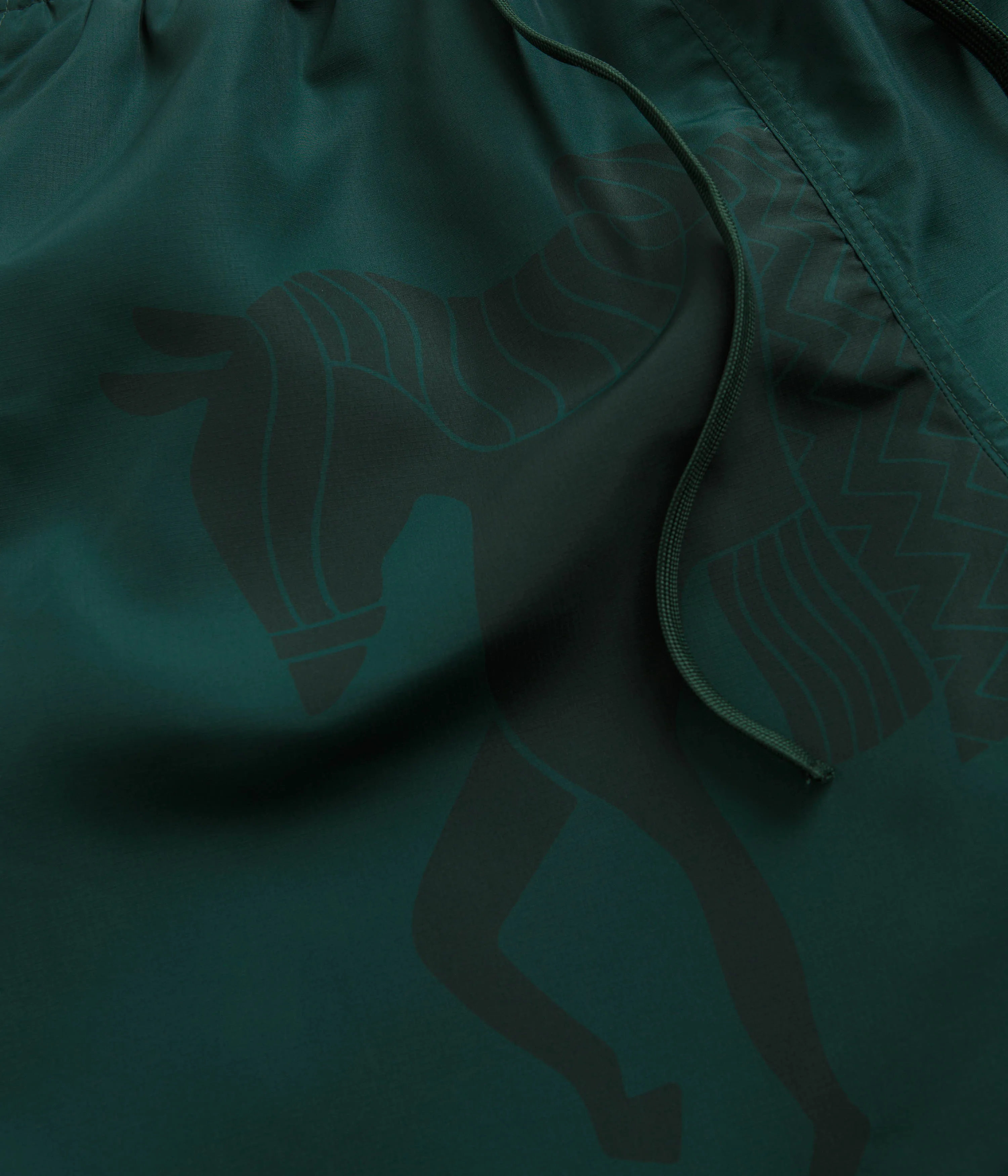 by Parra Short Horse Shorts - Pine Green