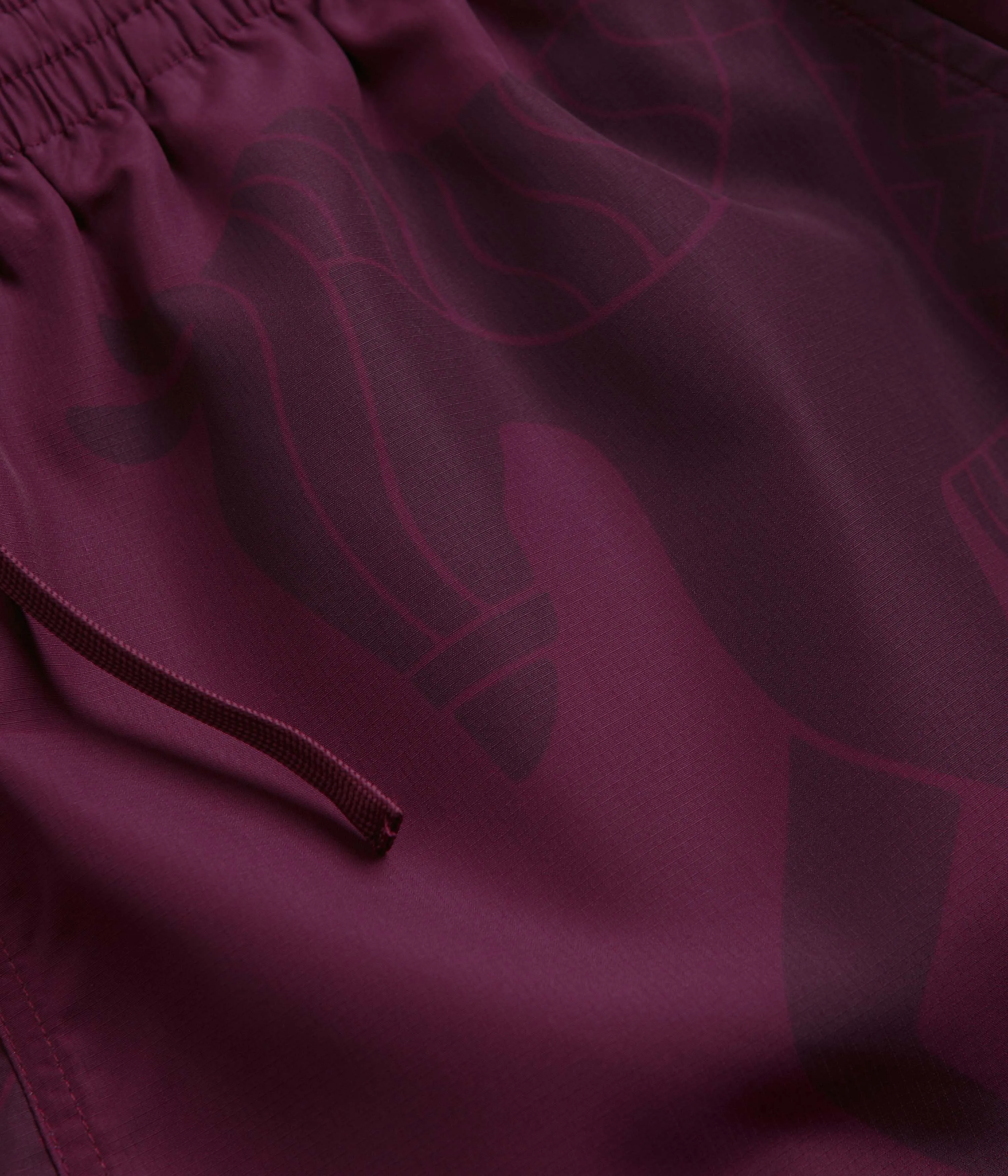 by Parra Short Horse Shorts - Tyrian Purple