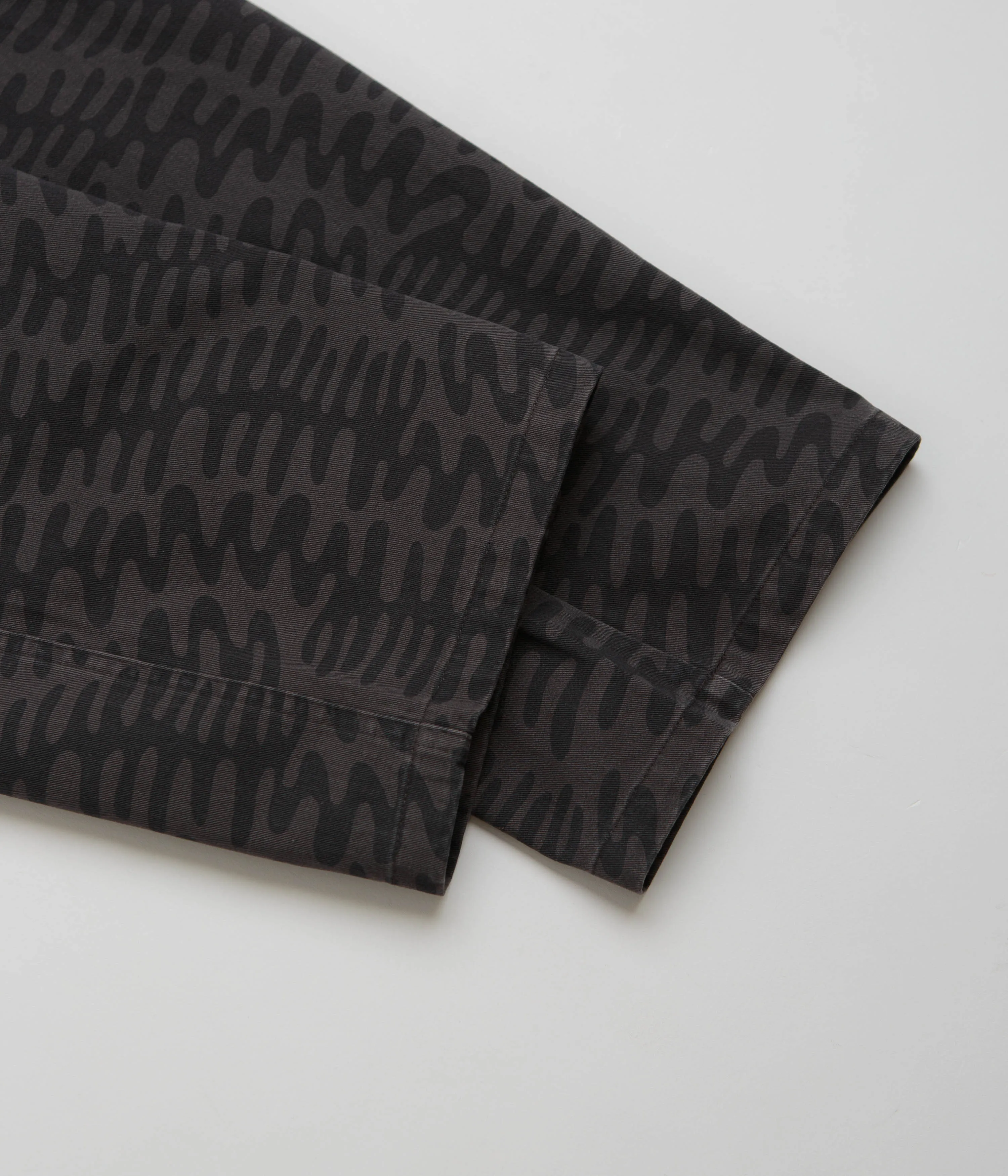 by Parra Stitched Skull Pants - Washed Grey