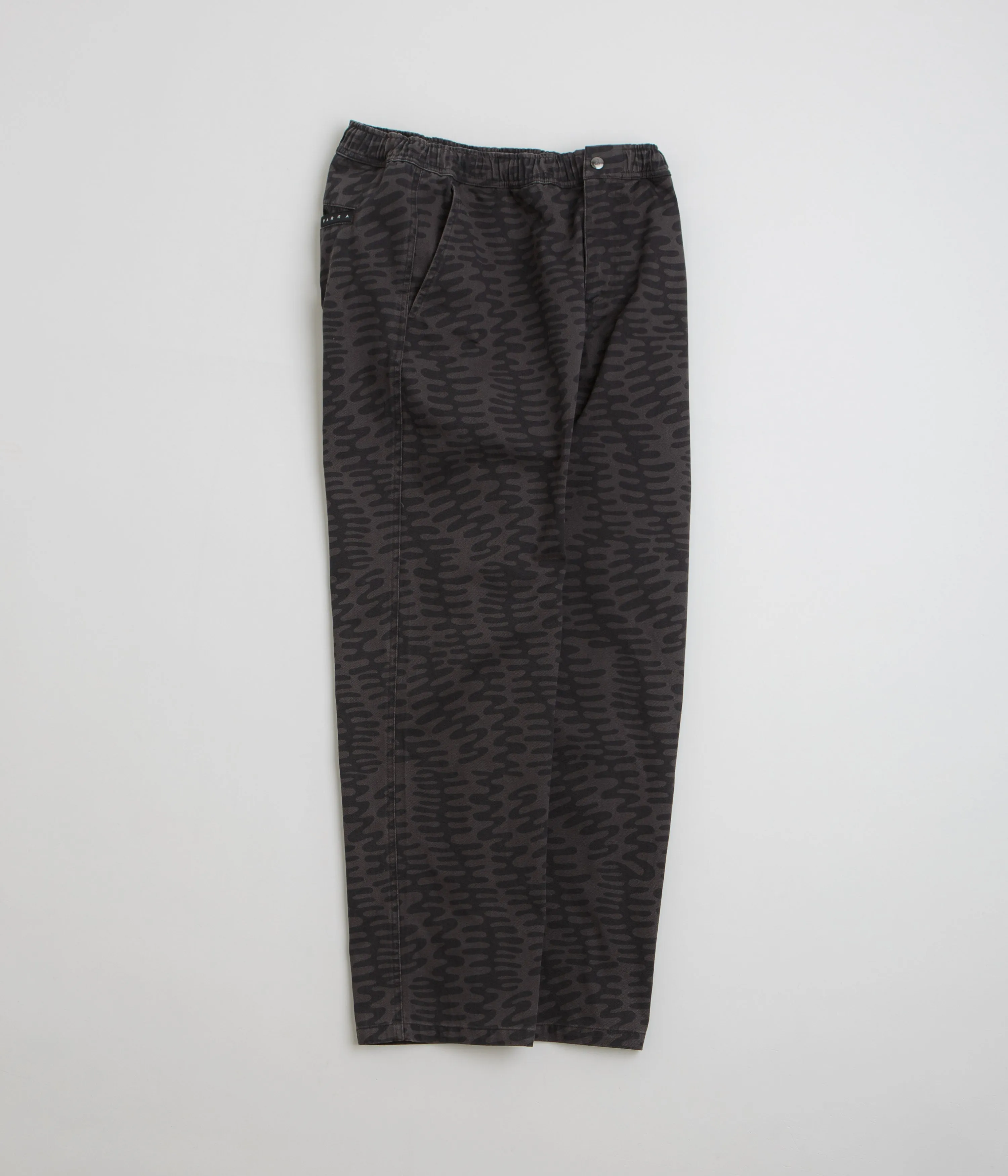 by Parra Stitched Skull Pants - Washed Grey