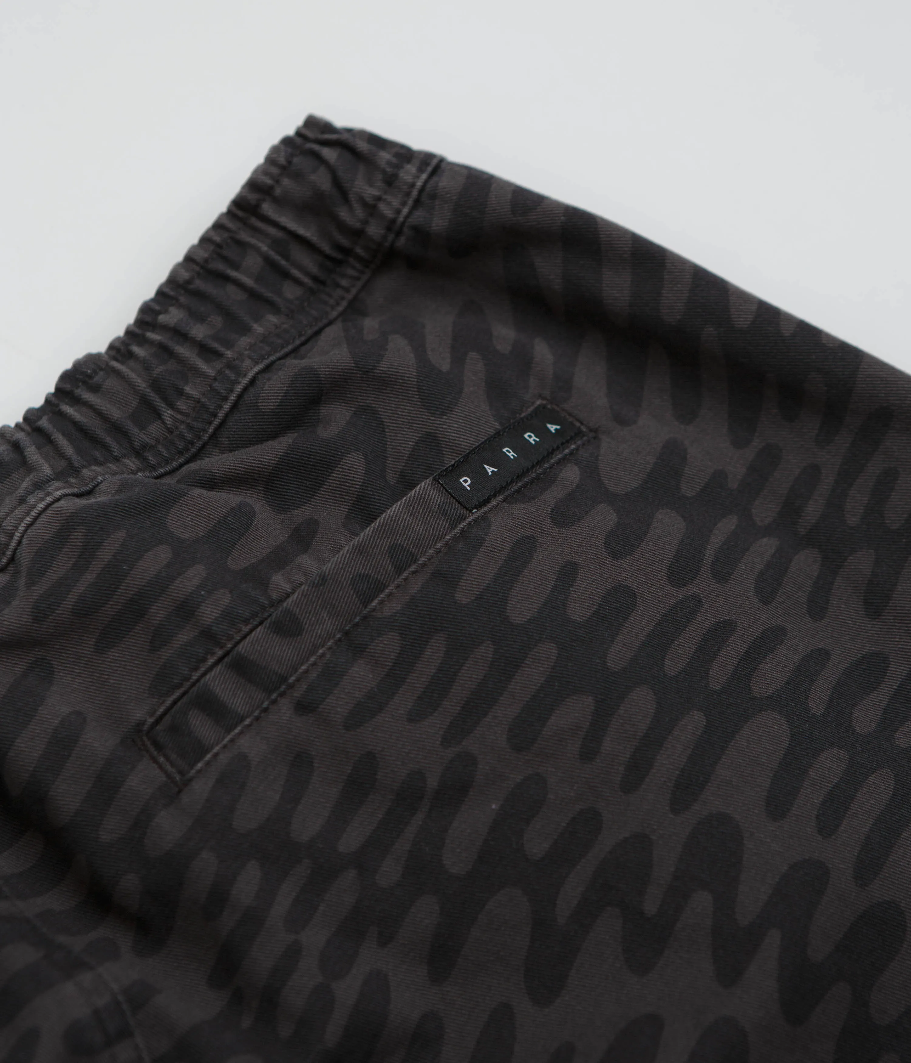 by Parra Stitched Skull Pants - Washed Grey