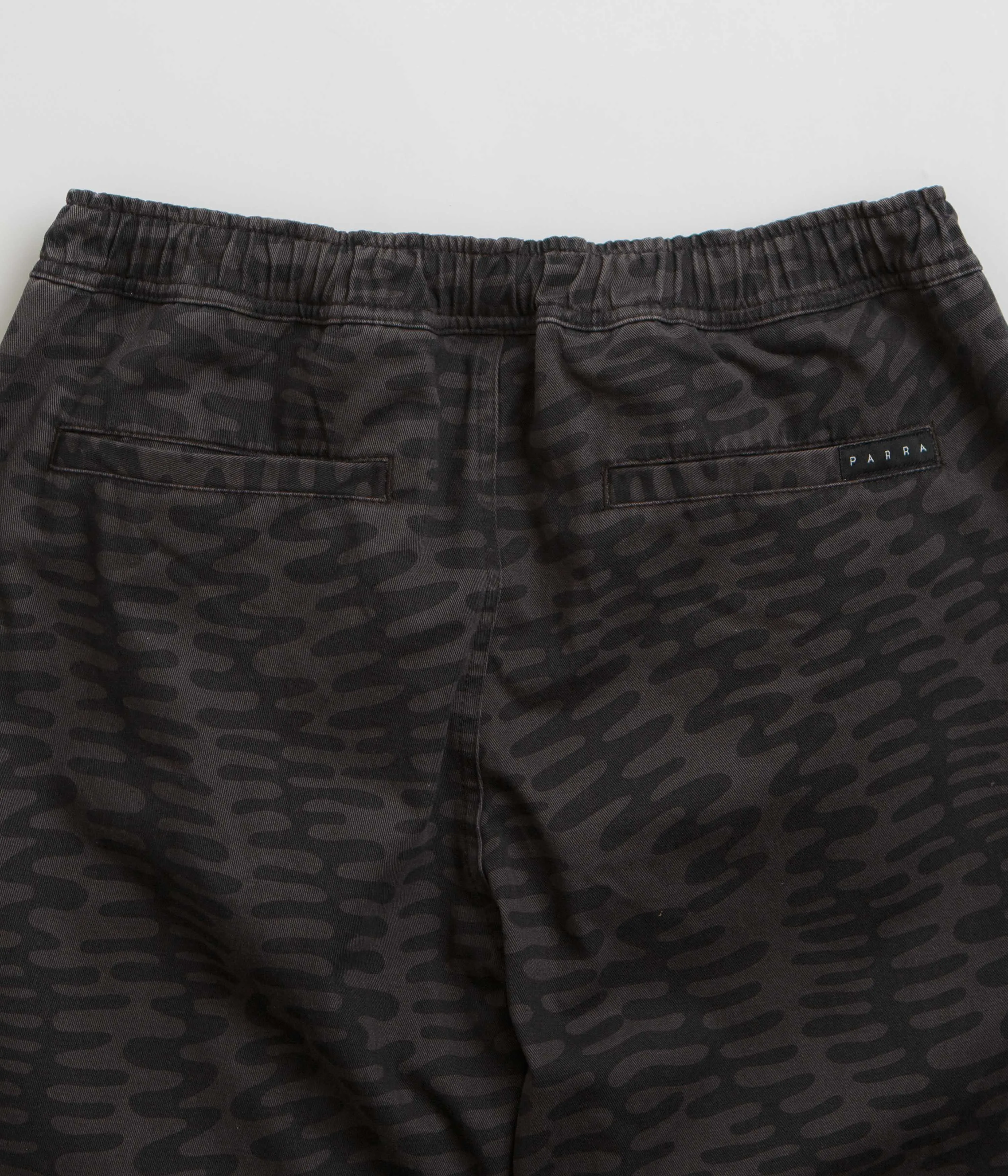 by Parra Stitched Skull Pants - Washed Grey