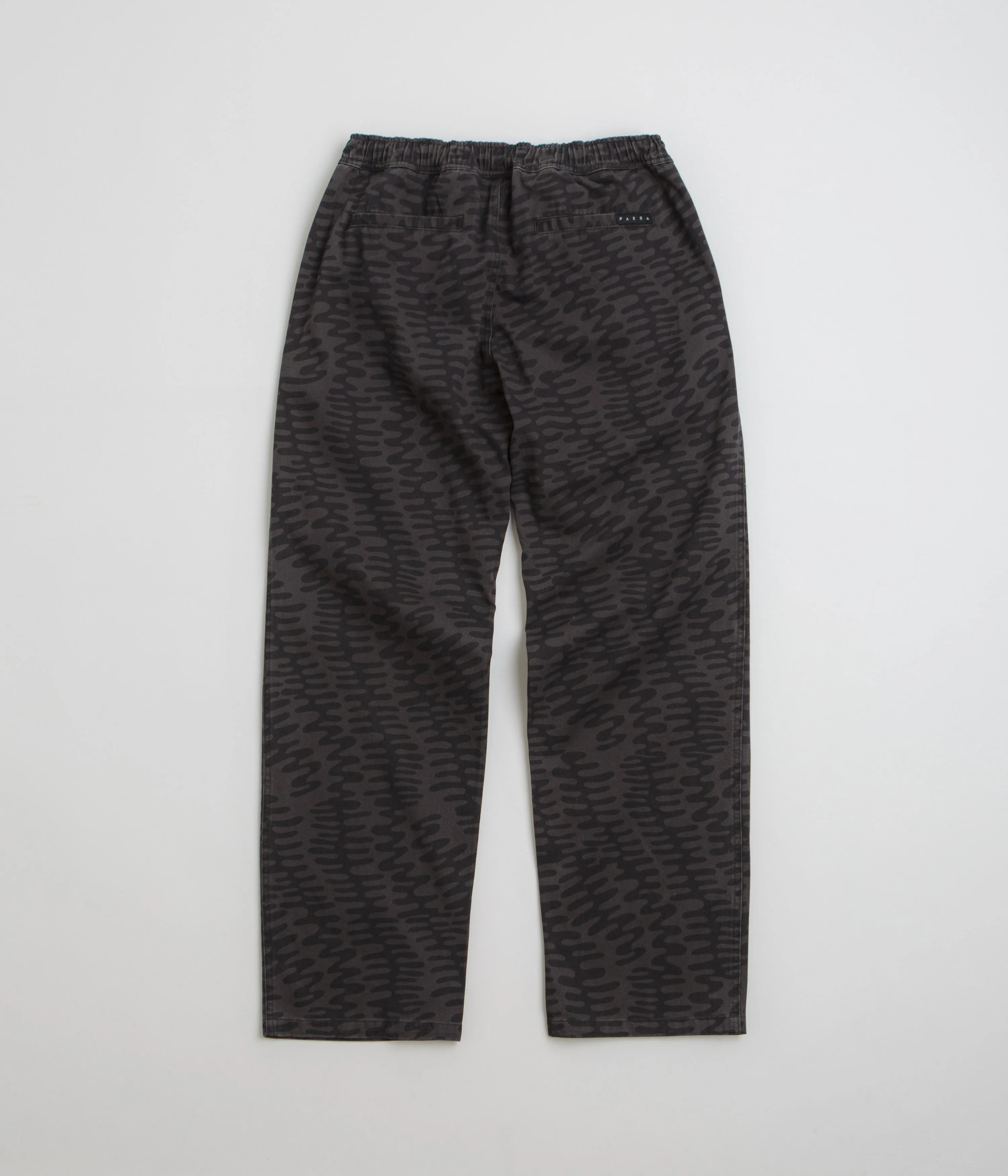 by Parra Stitched Skull Pants - Washed Grey