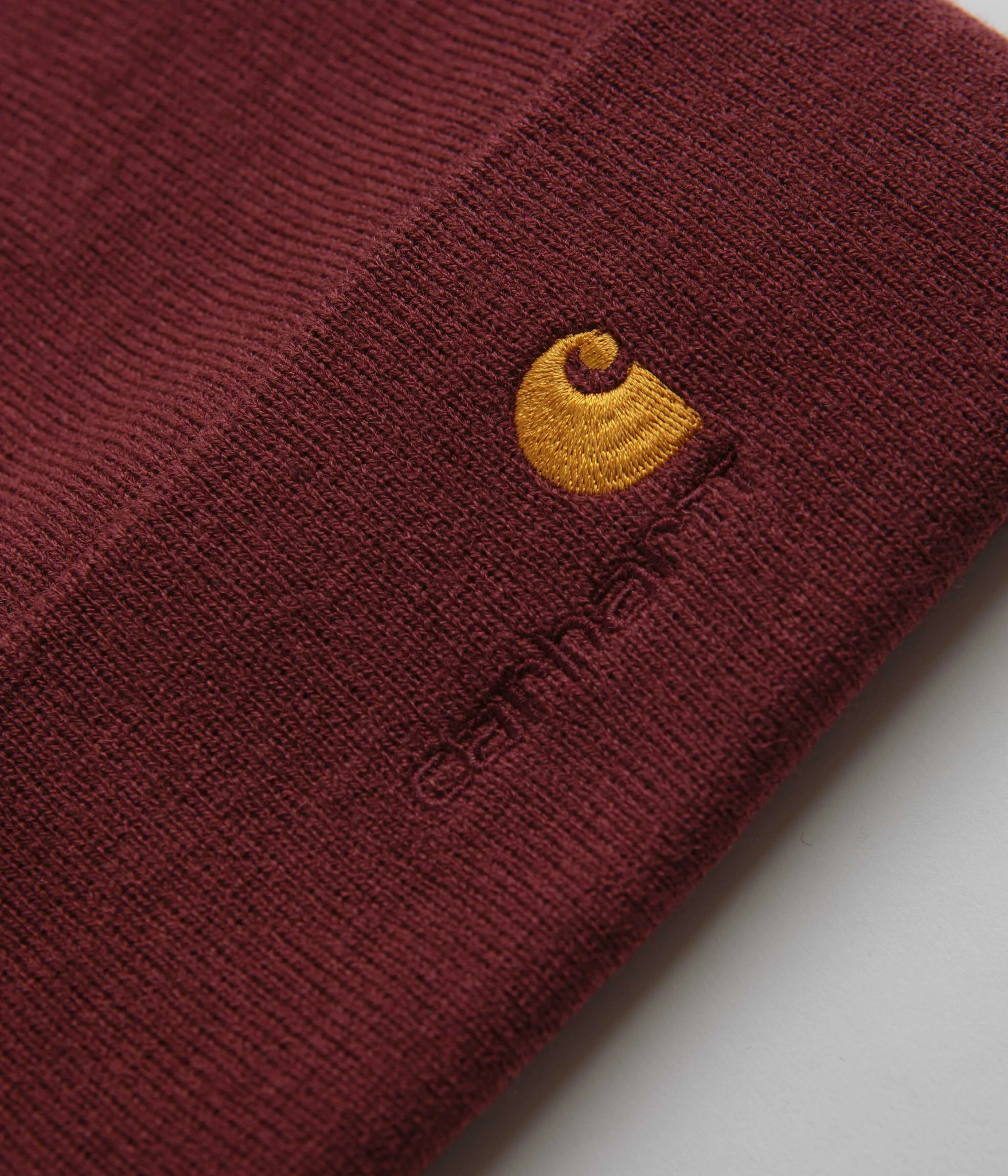 Carhartt American Script Beanie - Malbec