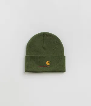Carhartt American Script Beanie - Tarragon
