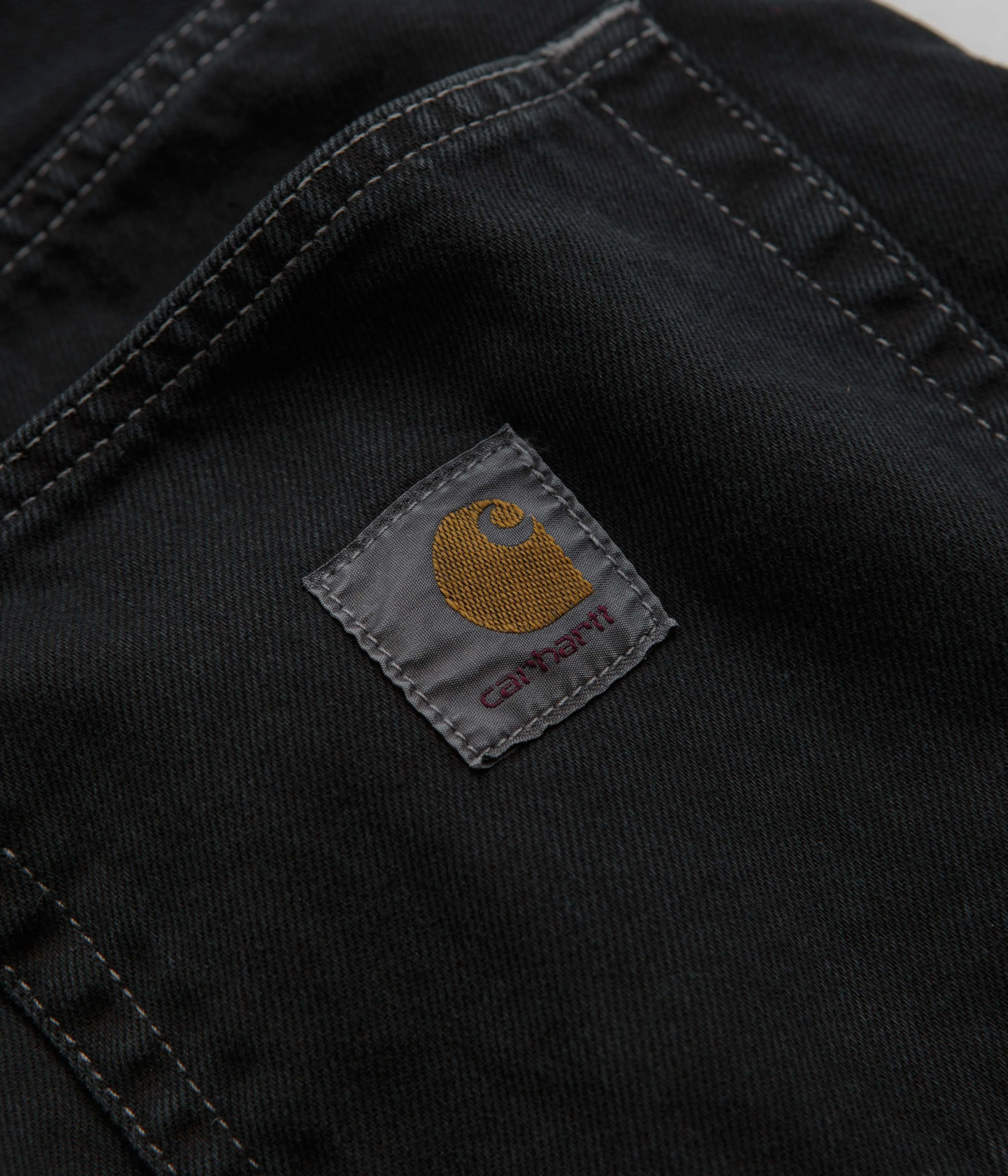 Carhartt Brandon Denim Pants - Black Stone Dyed