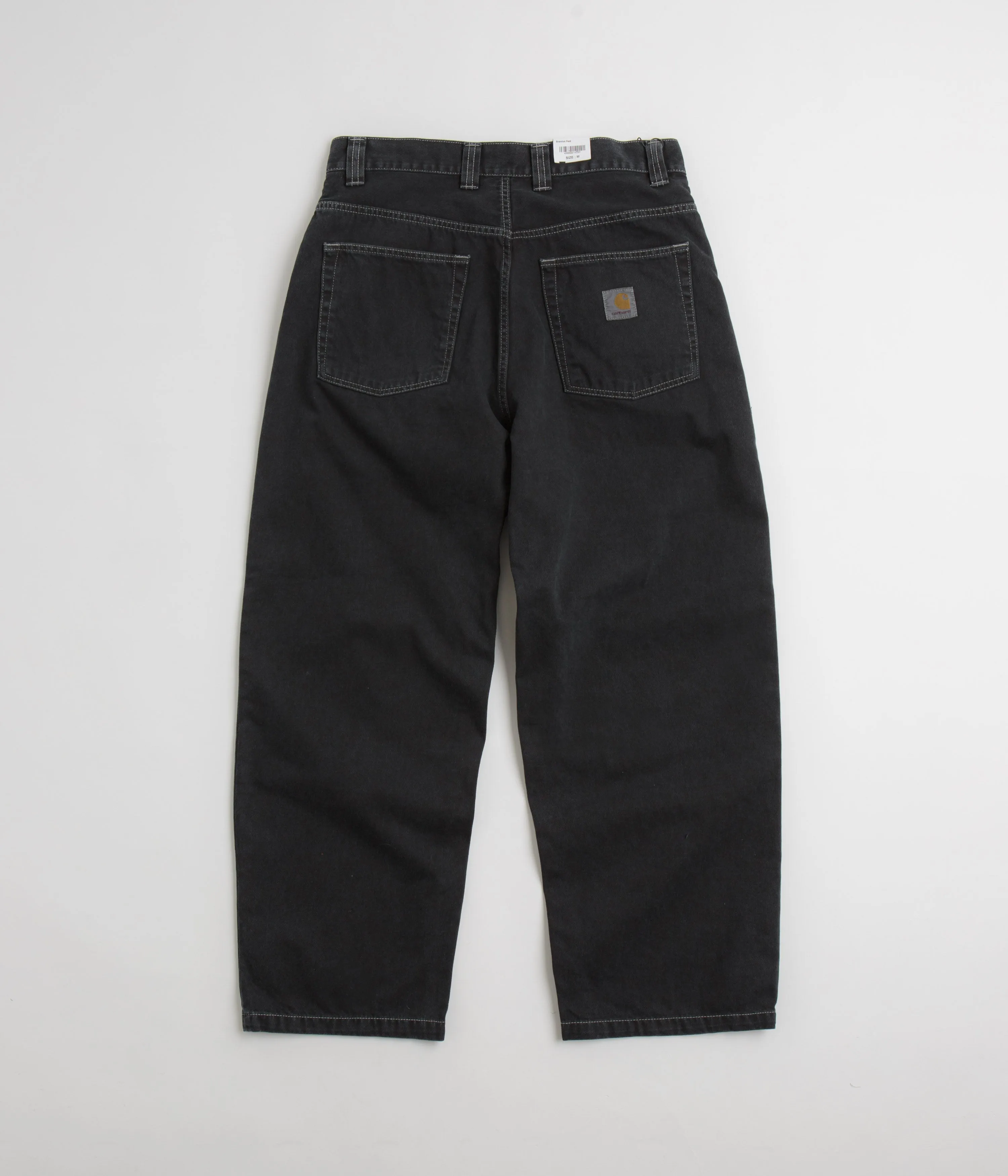 Carhartt Brandon Denim Pants - Black Stone Dyed