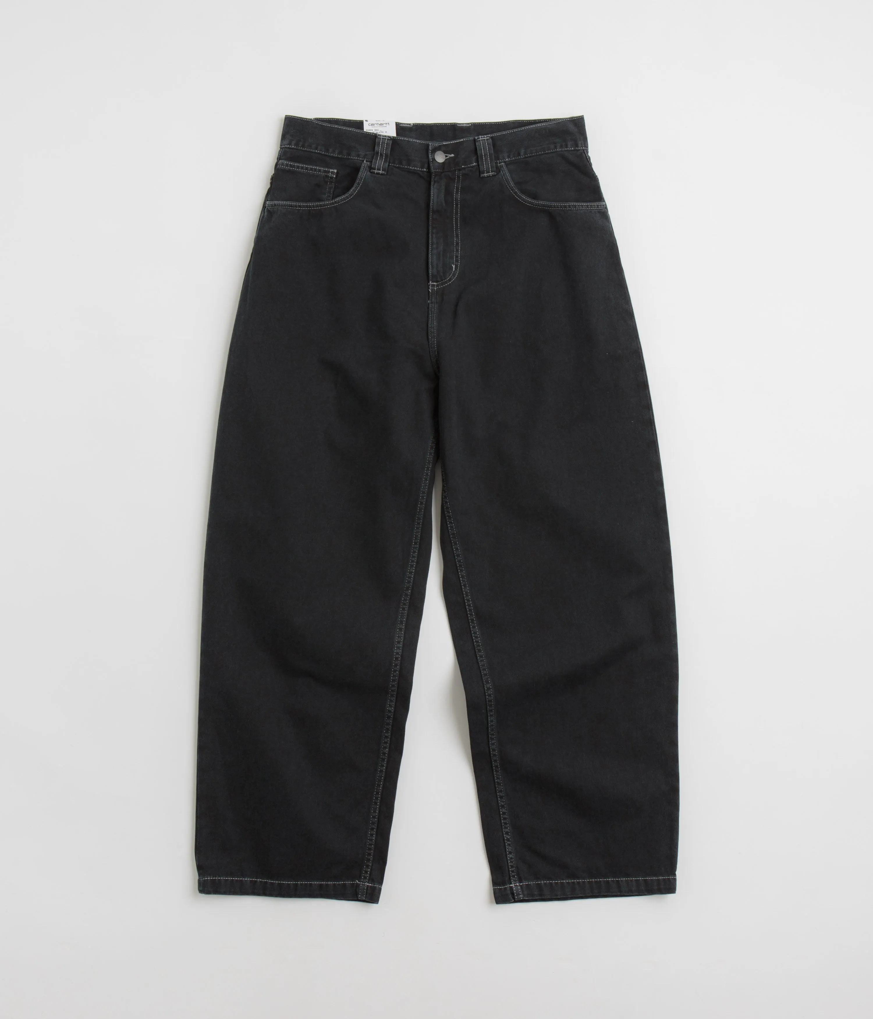 Carhartt Brandon Denim Pants - Black Stone Dyed