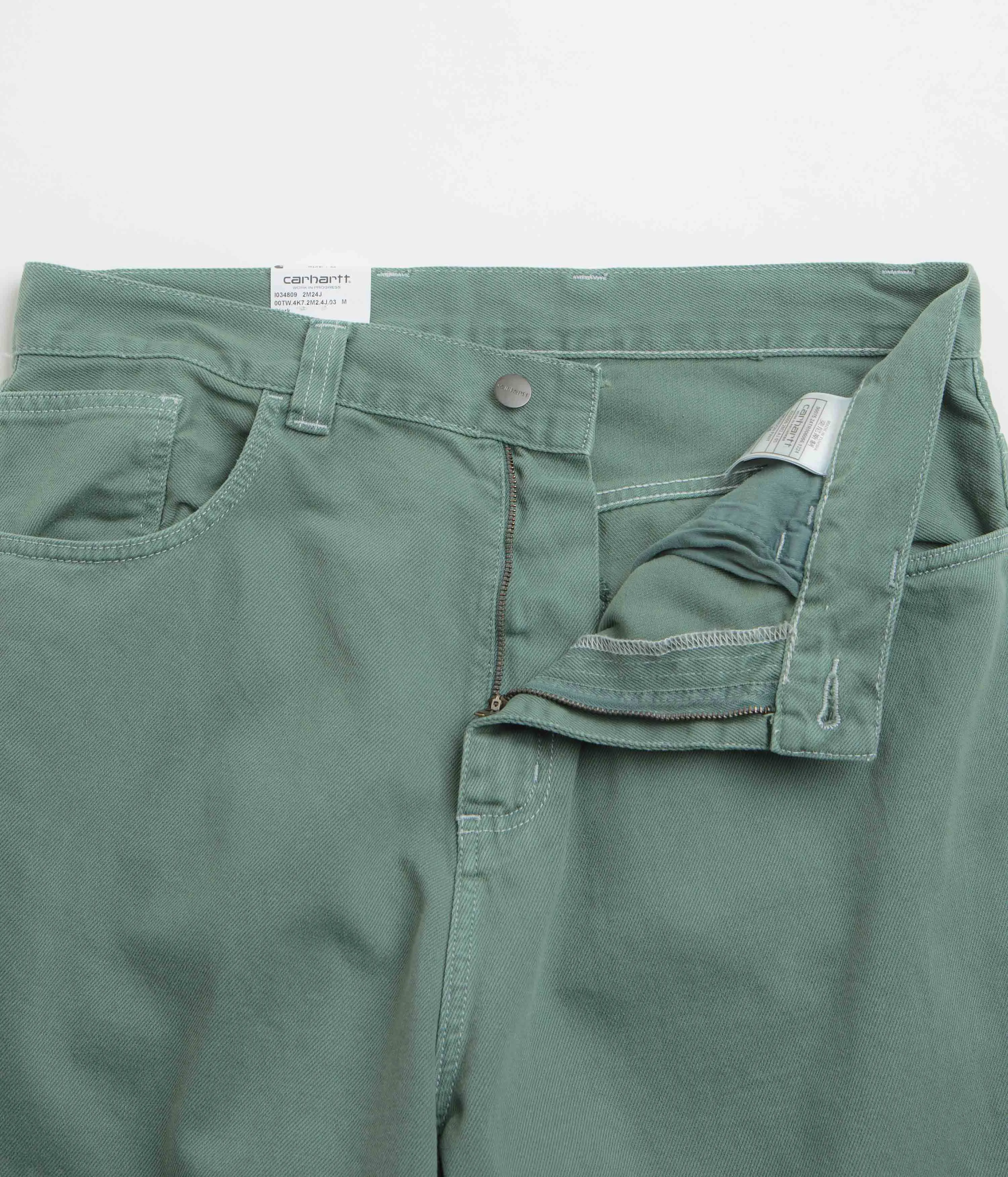 Carhartt Brandon Denim Pants - Silver Pine