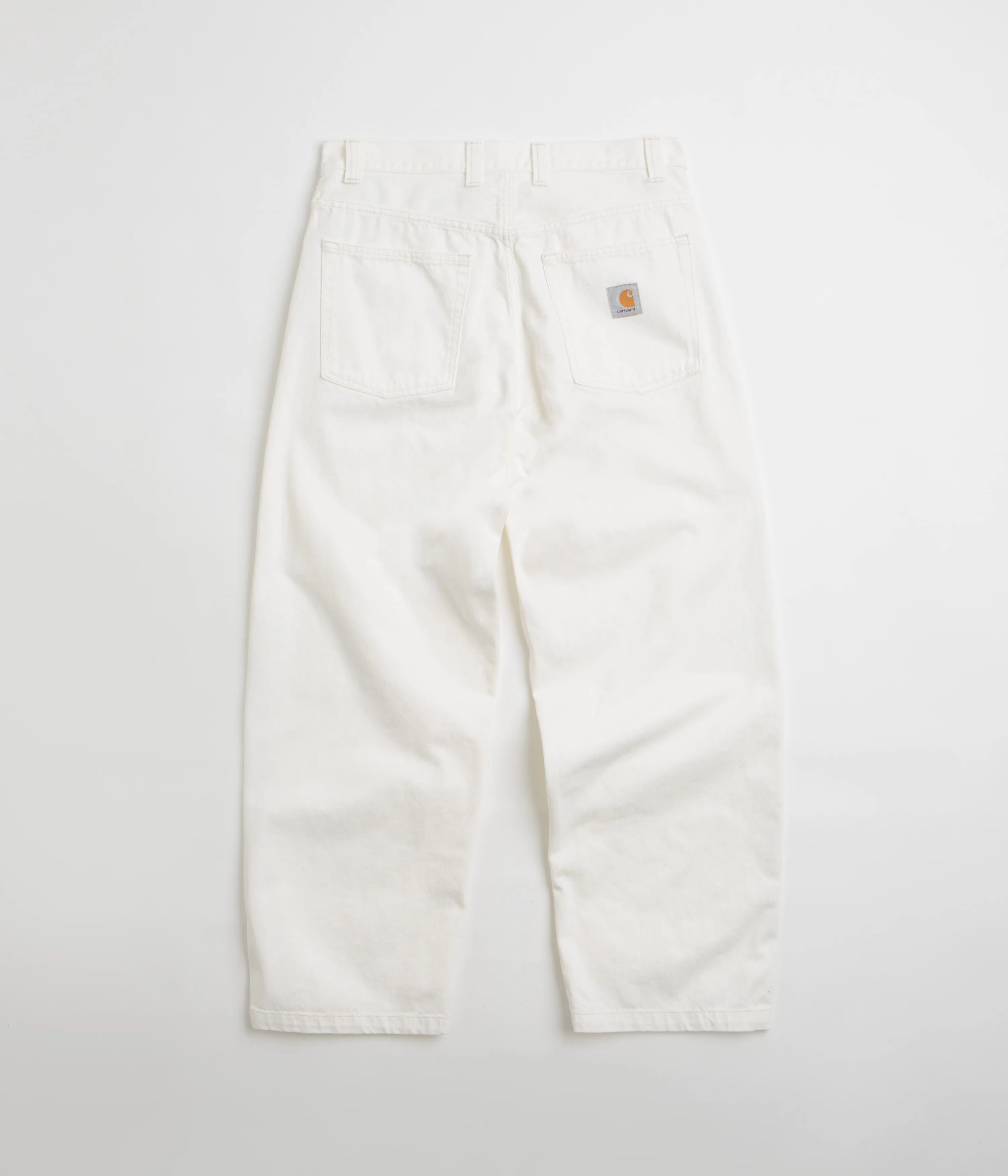 Carhartt Brandon Pants - White Rinsed