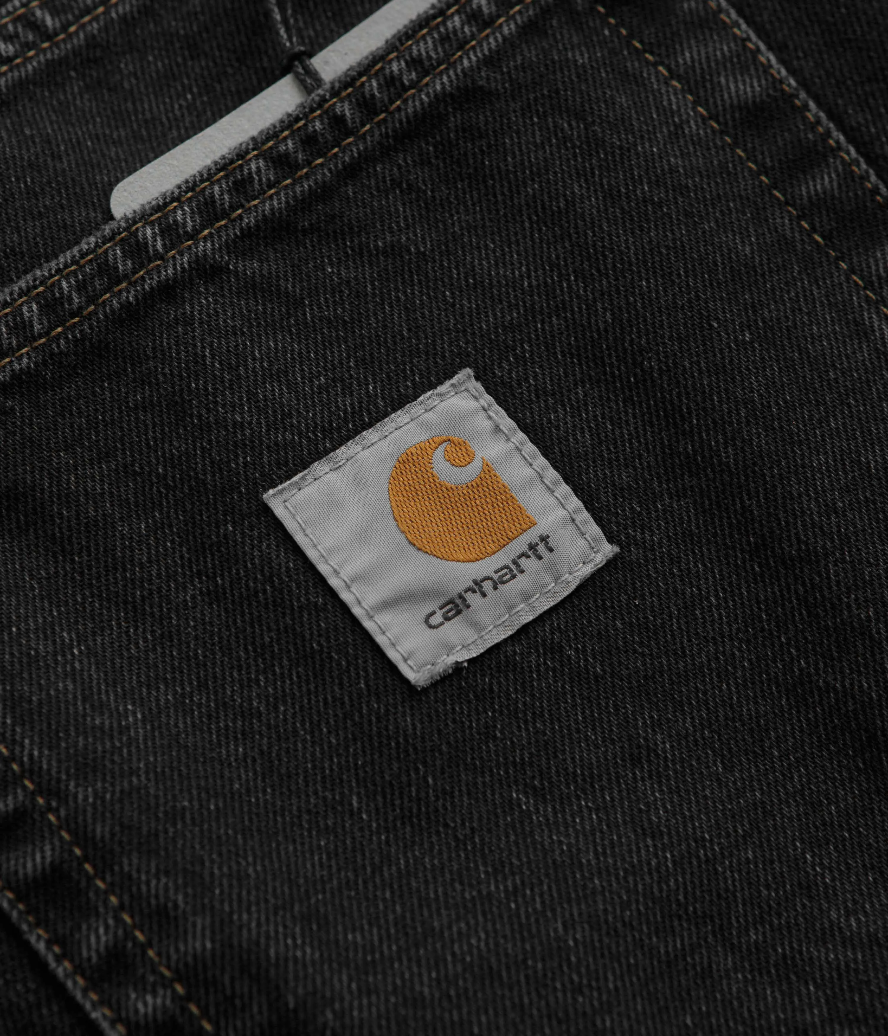 Carhartt Brandon Shorts - Black Stone Wash