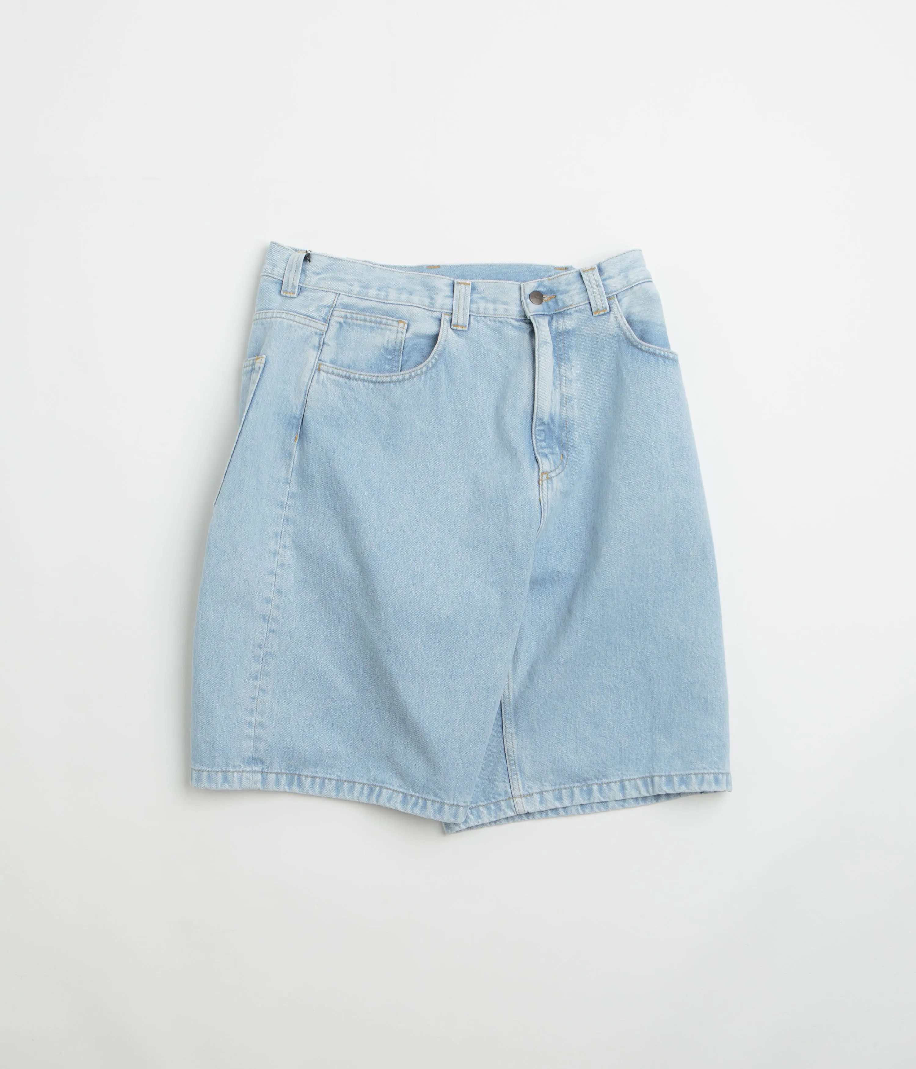 Carhartt Brandon Shorts - Blue Heavy Stone Bleach