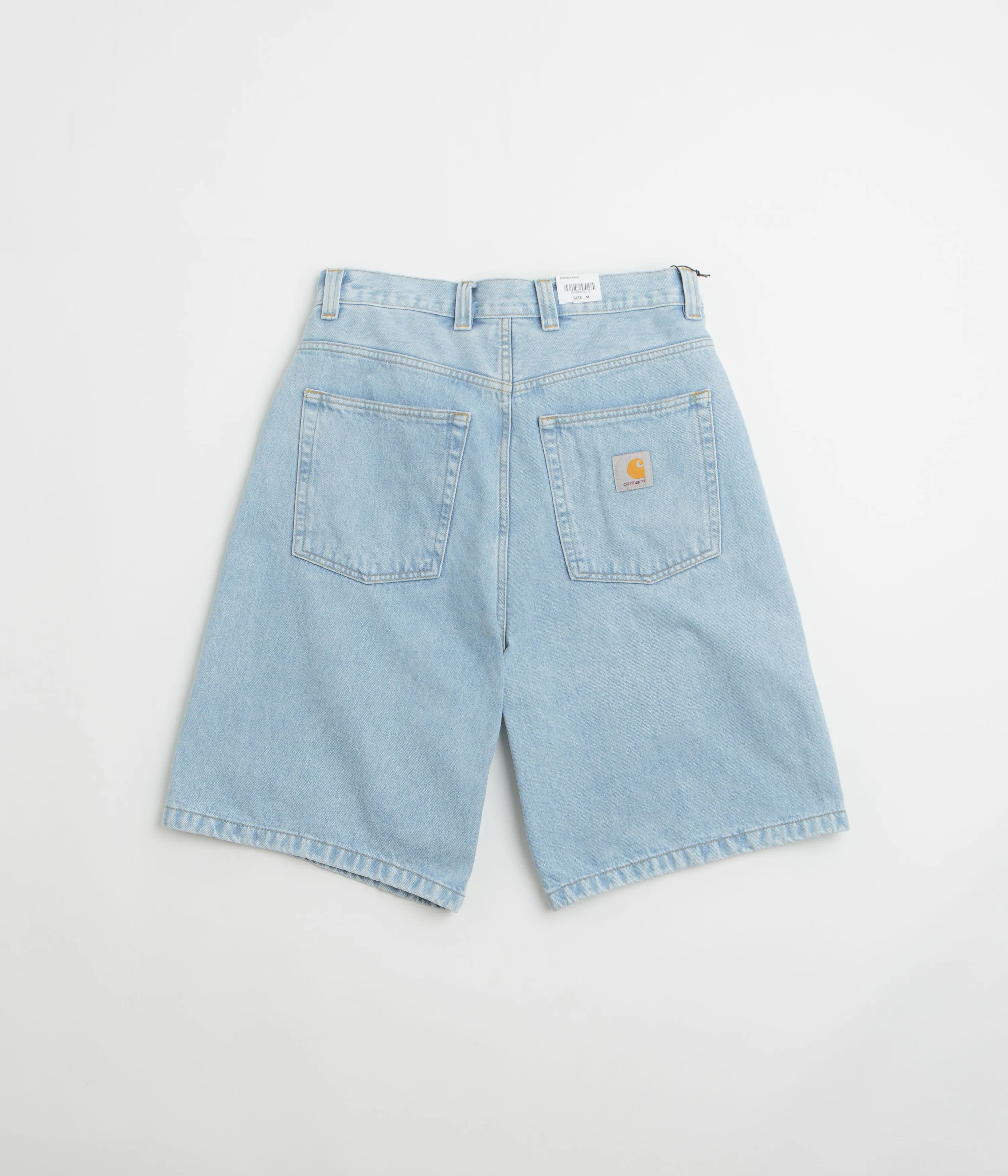 Carhartt Brandon Shorts - Blue Heavy Stone Bleach
