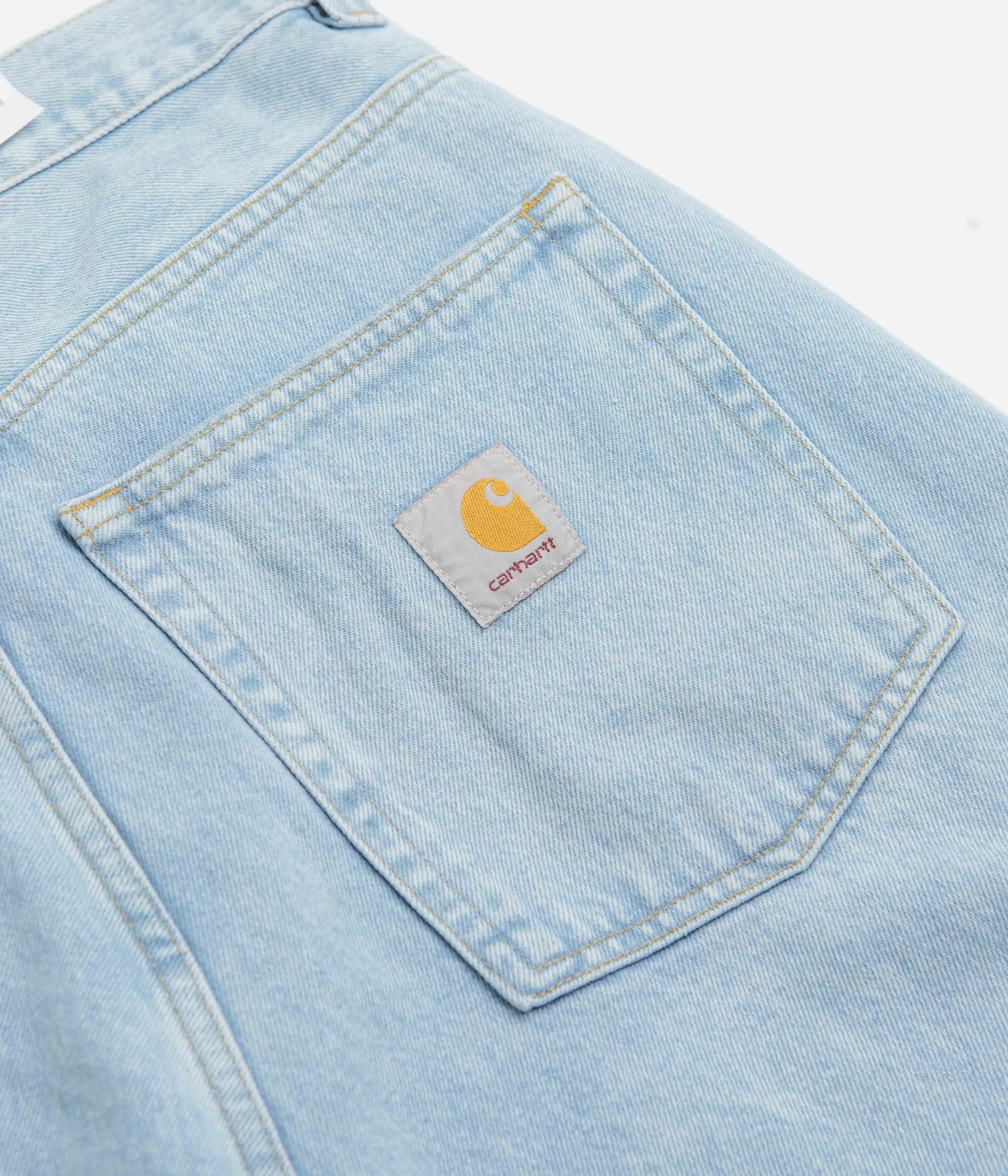 Carhartt Brandon Shorts - Blue Heavy Stone Bleach