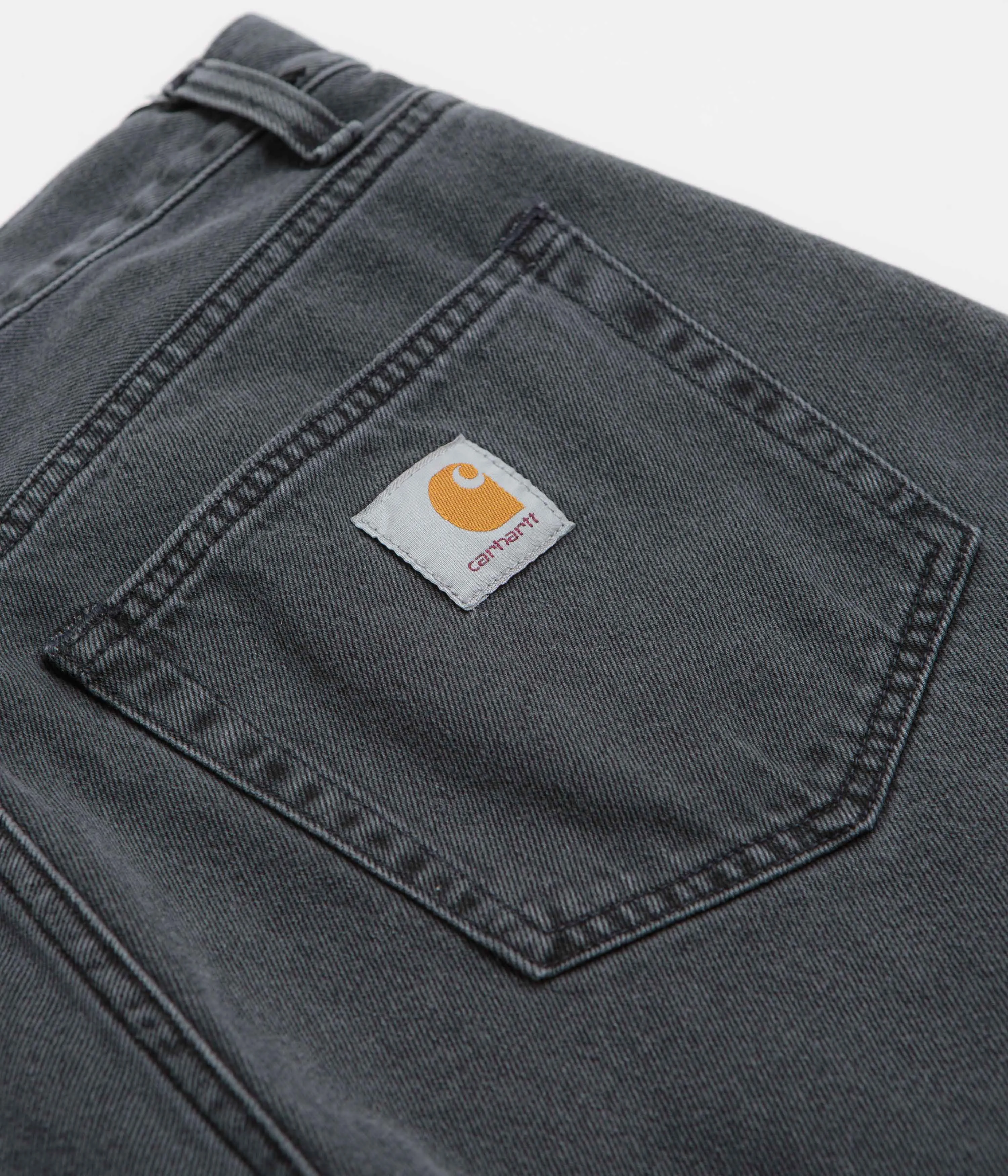 Carhartt Landon Shorts - Black Heavy Stone Wash