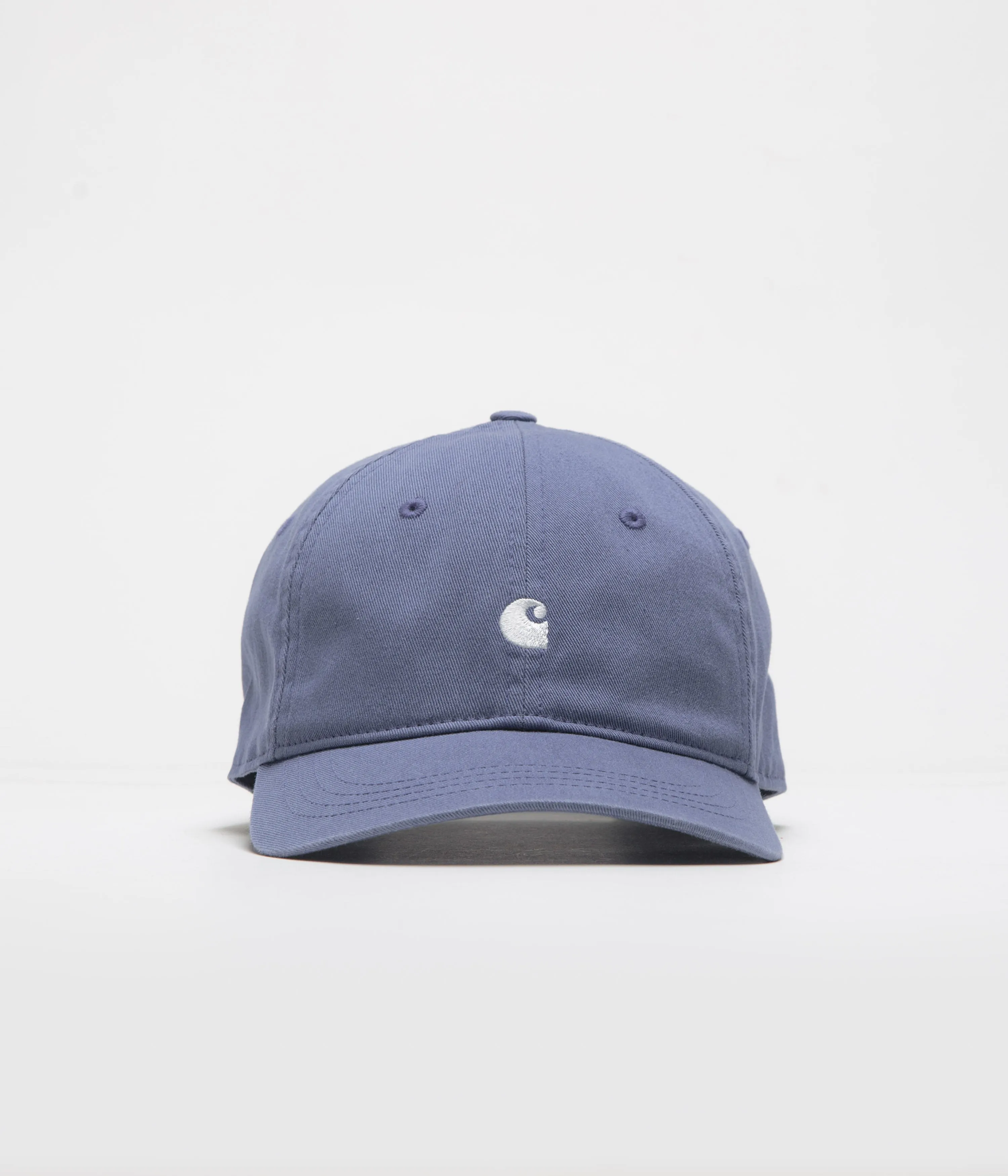 Carhartt Madison Logo Cap - Blue Iris / White