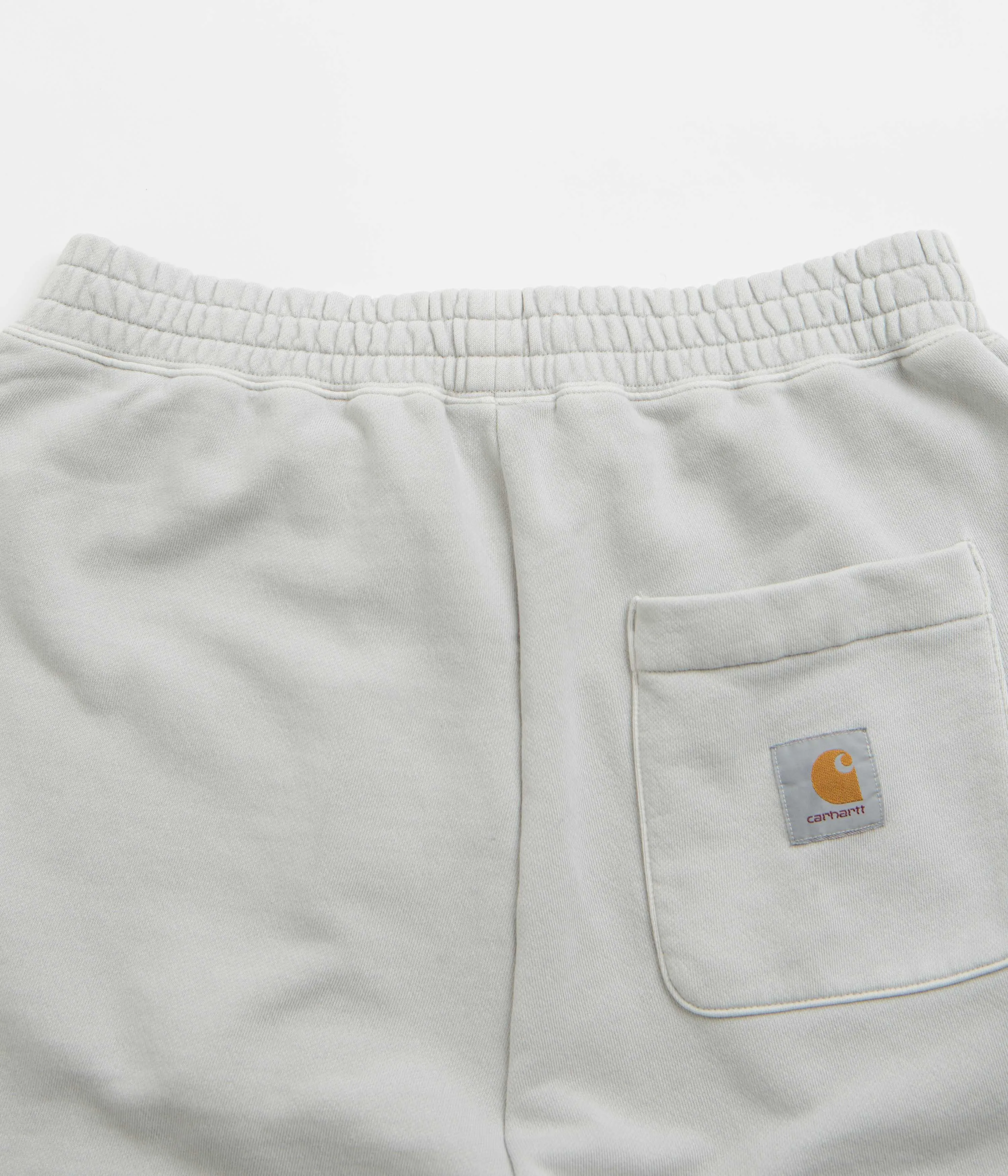 Carhartt Nelson Sweat Shorts - Sonic Silver