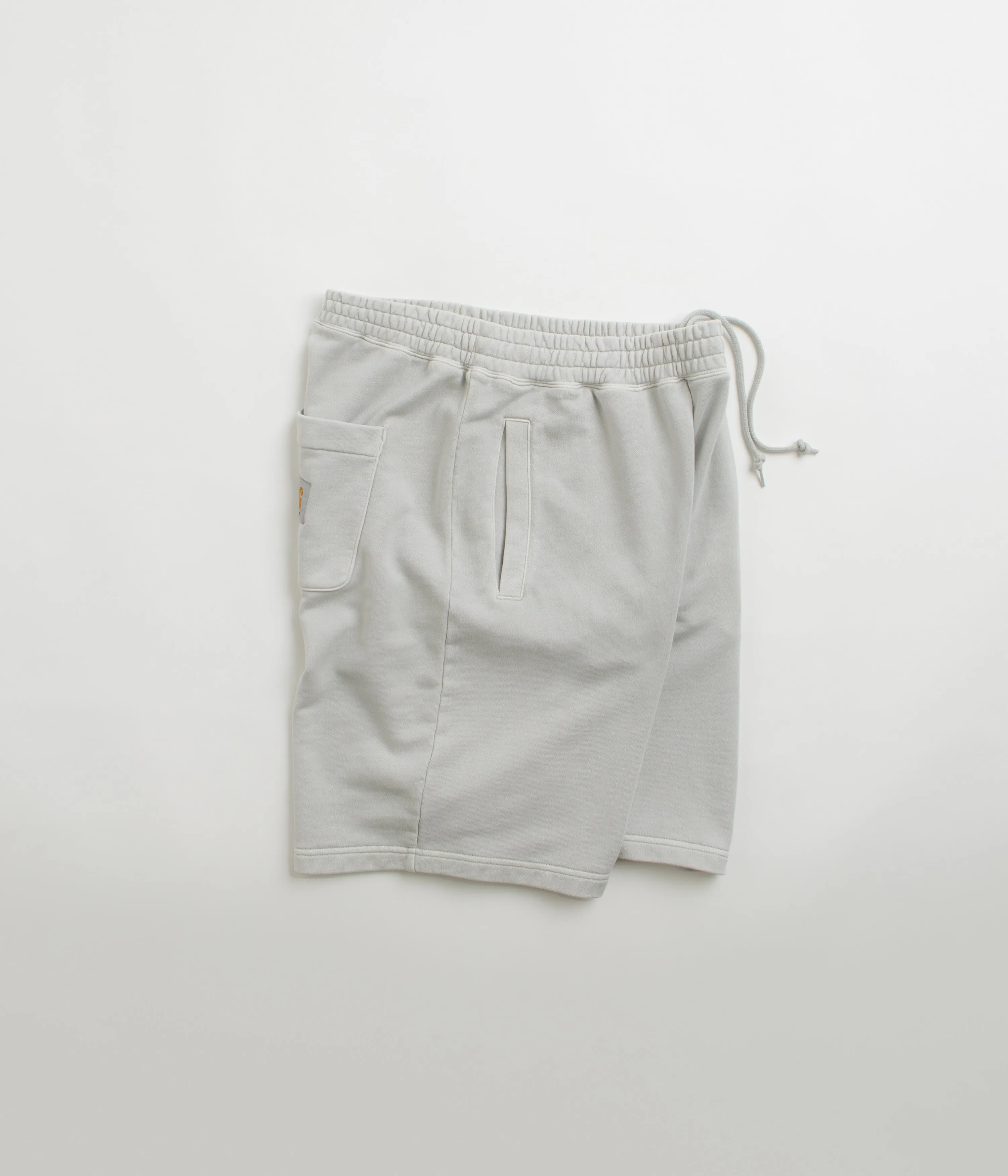 Carhartt Nelson Sweat Shorts - Sonic Silver