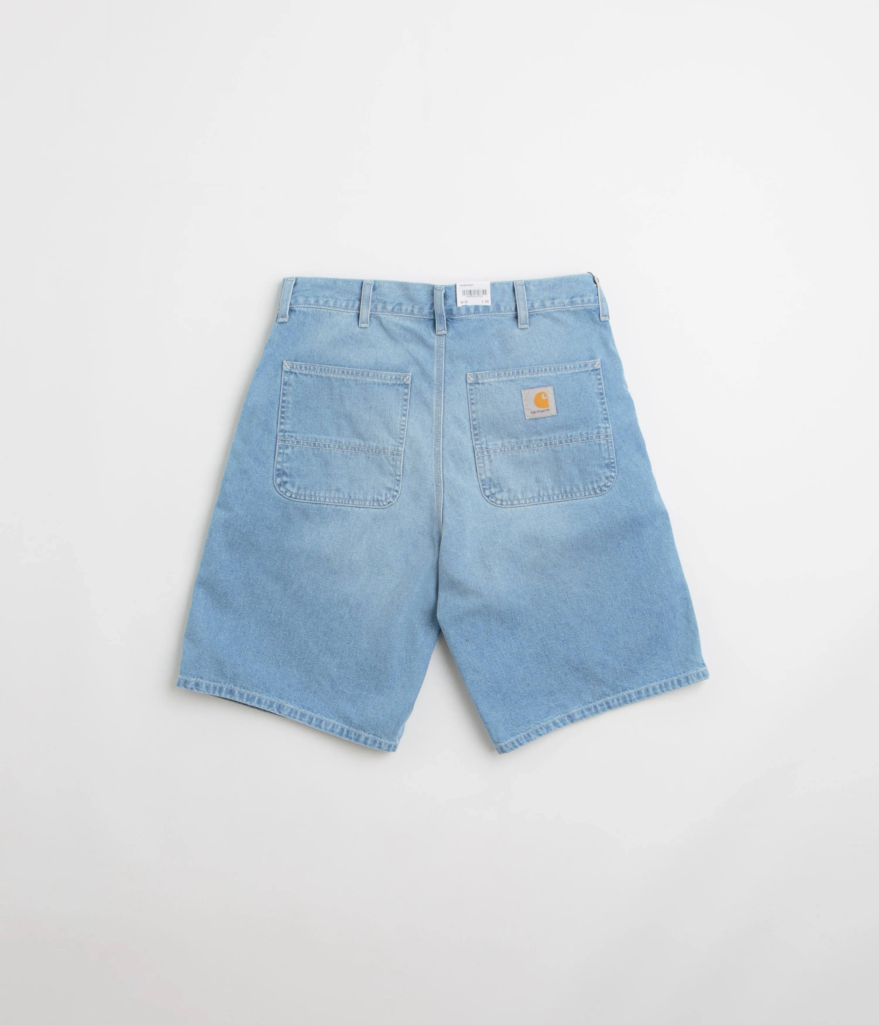 Carhartt Simple Shorts - Blue Light True Washed