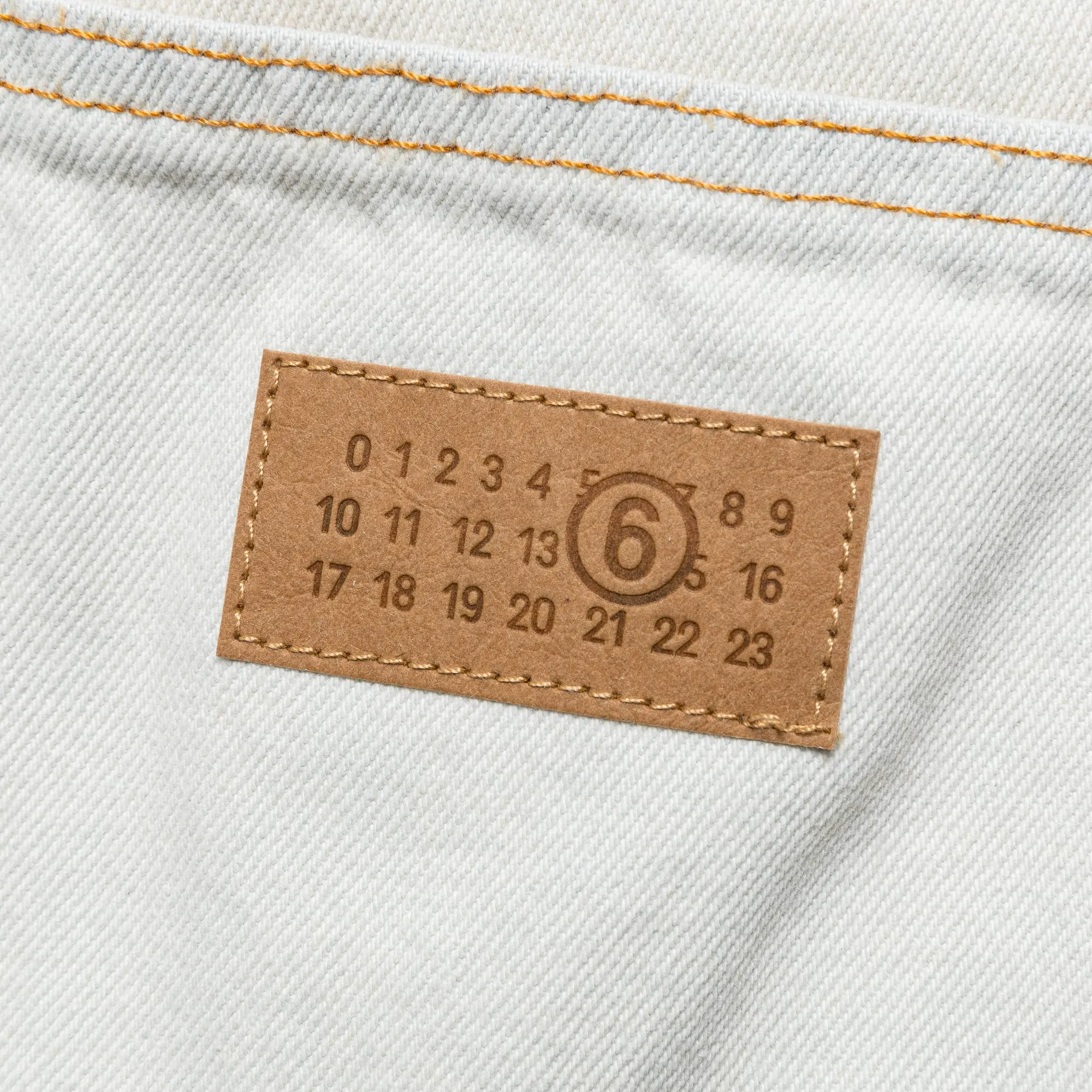 Carpenter Shorts - White Denim