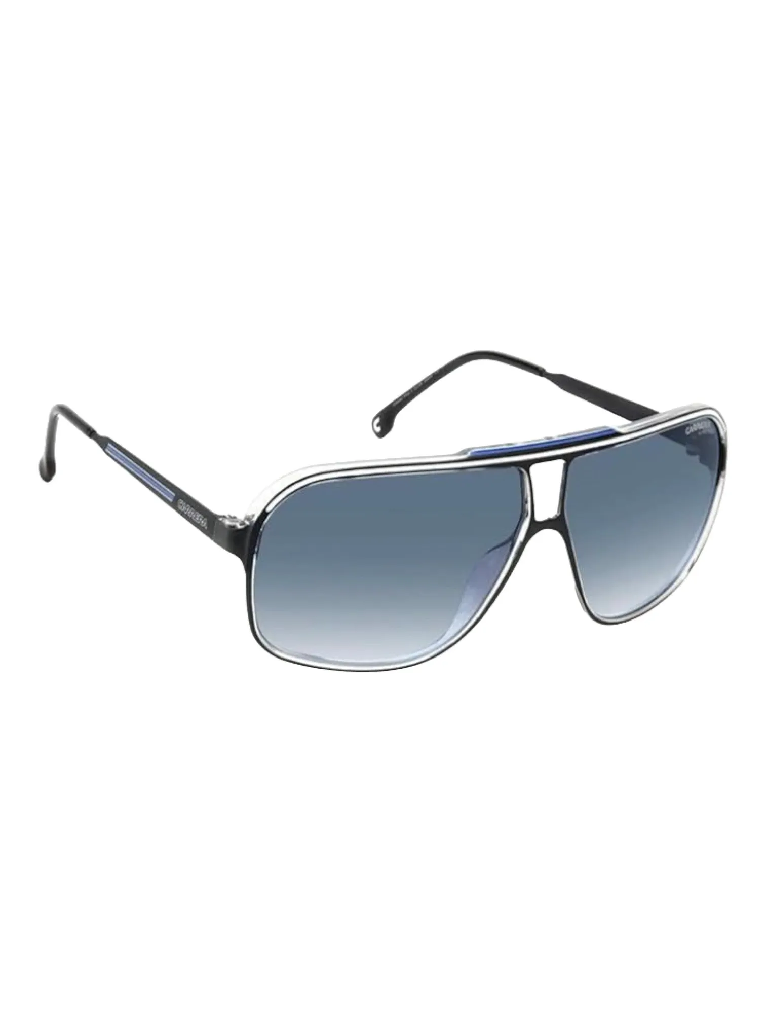 Carrera GRAND PRIX 3 Men's Black/Blue Shaded 64-09-135 Sunglasses