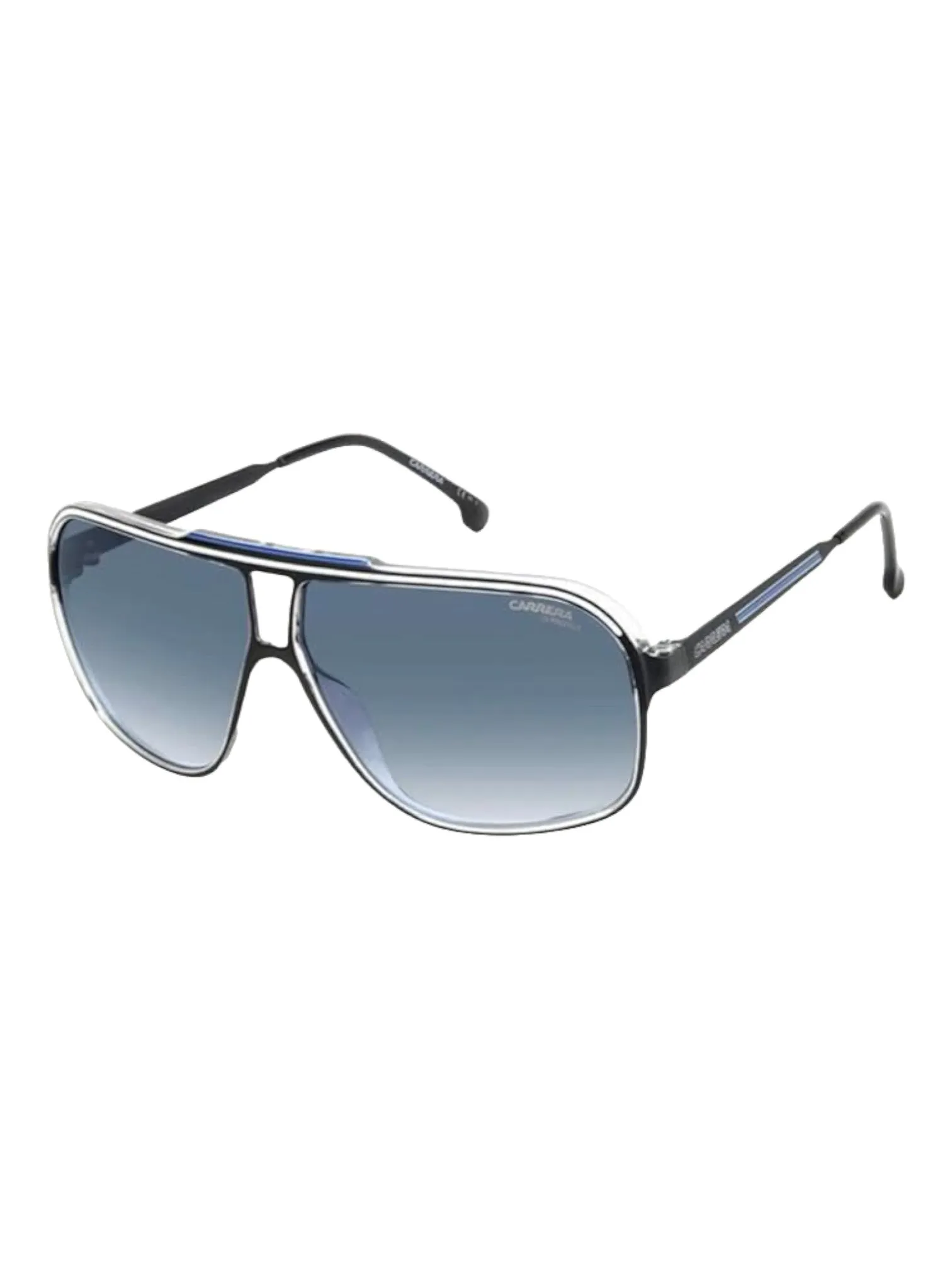 Carrera GRAND PRIX 3 Men's Black/Blue Shaded 64-09-135 Sunglasses