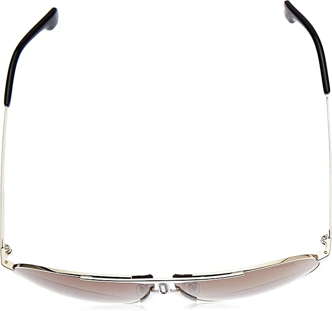 CARRERA Unisex 1005/S White Frame Gradient Lens Aviator Sunglasses