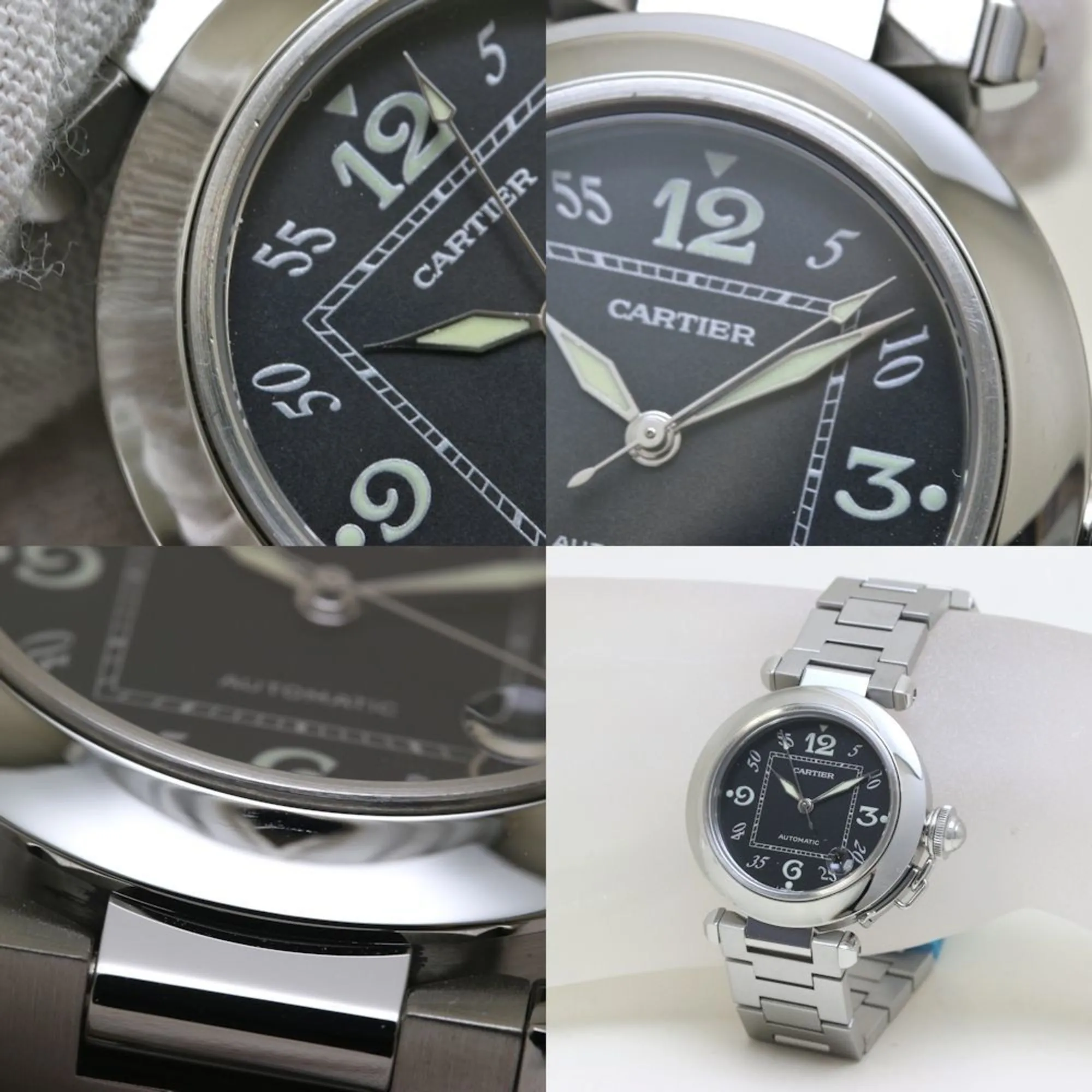 Cartier Stainless Steel Wristwatch (Pre-Owned)