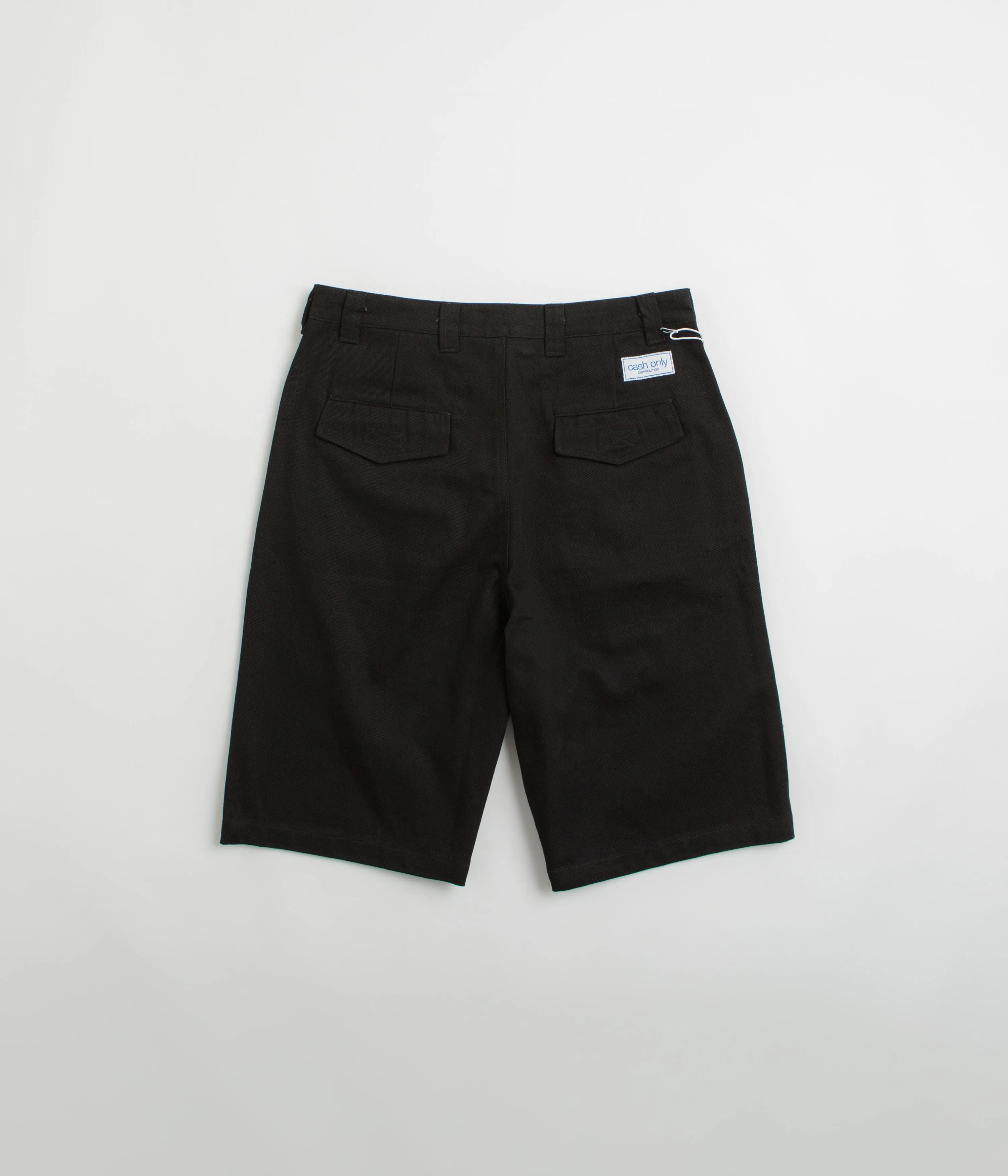 Cash Only Halfway Shorts - Black