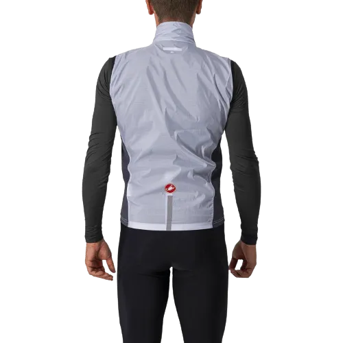 Castelli Squadra Stretch Mens Cycling Jacket (Silver Gray/Dark Gray)