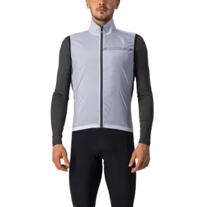Castelli Squadra Stretch Mens Cycling Jacket (Silver Gray/Dark Gray)