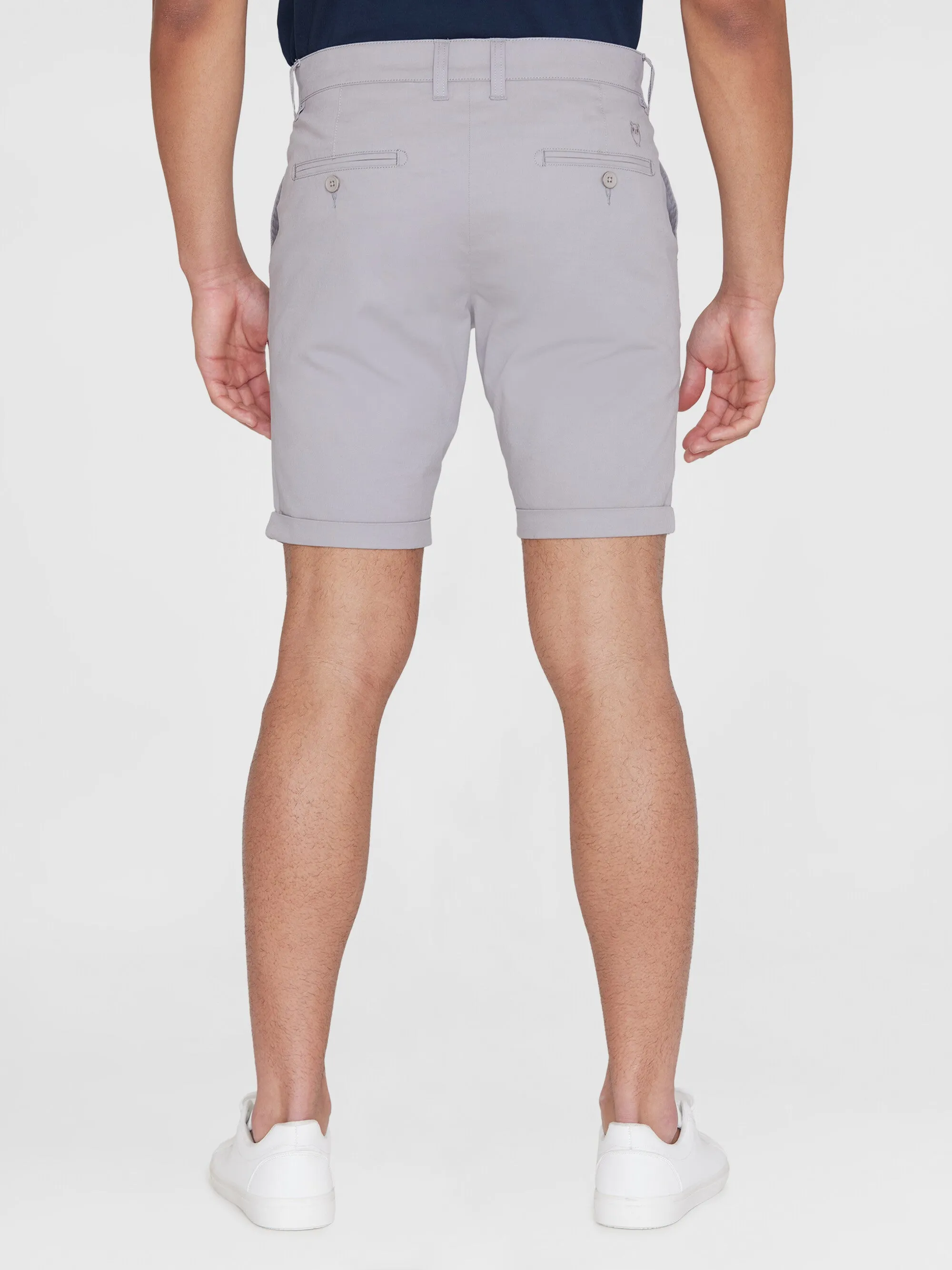 CHUCK regular chino poplin shorts - Alloy Knowledge Cotton