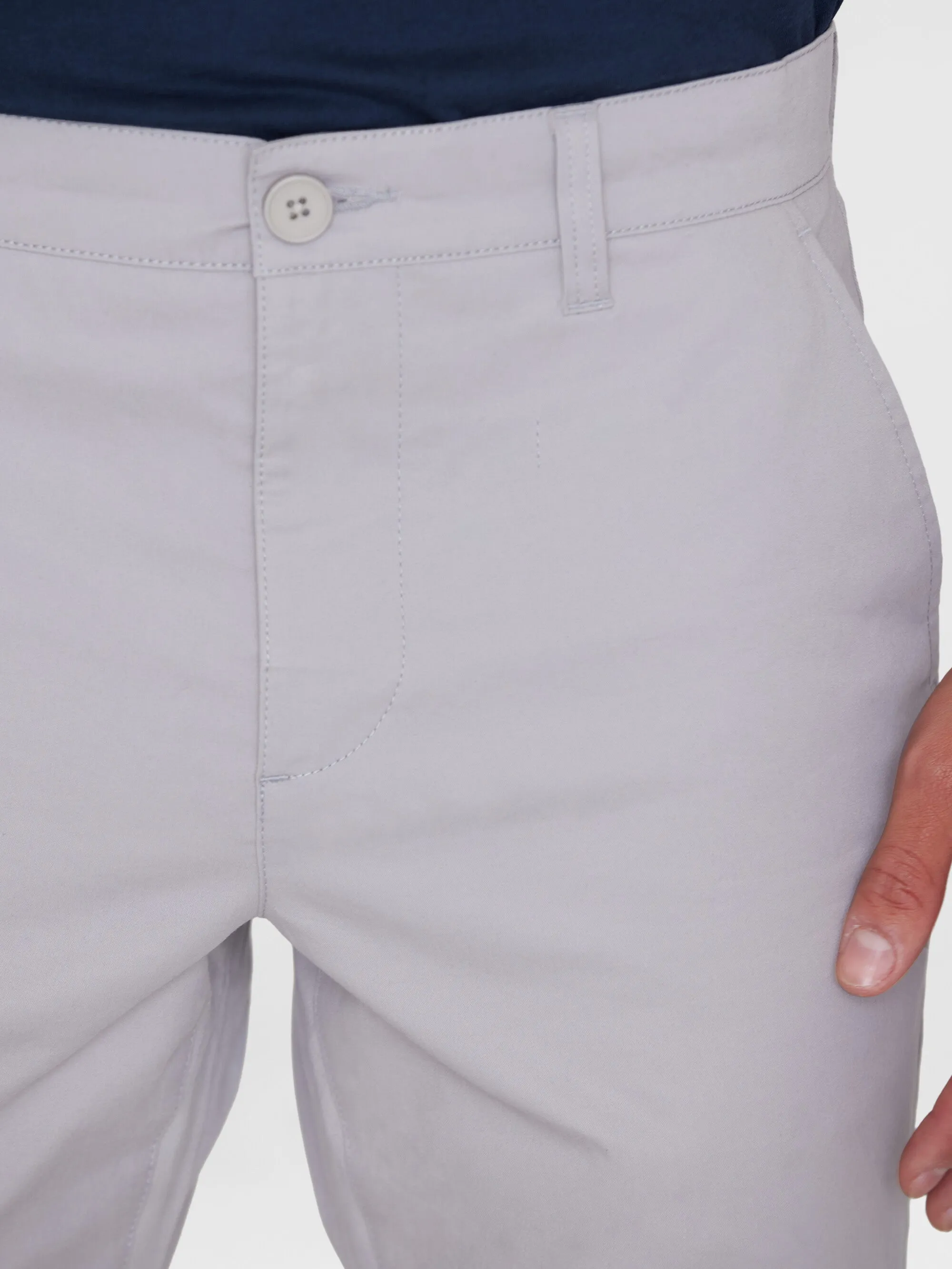CHUCK regular chino poplin shorts - Alloy Knowledge Cotton