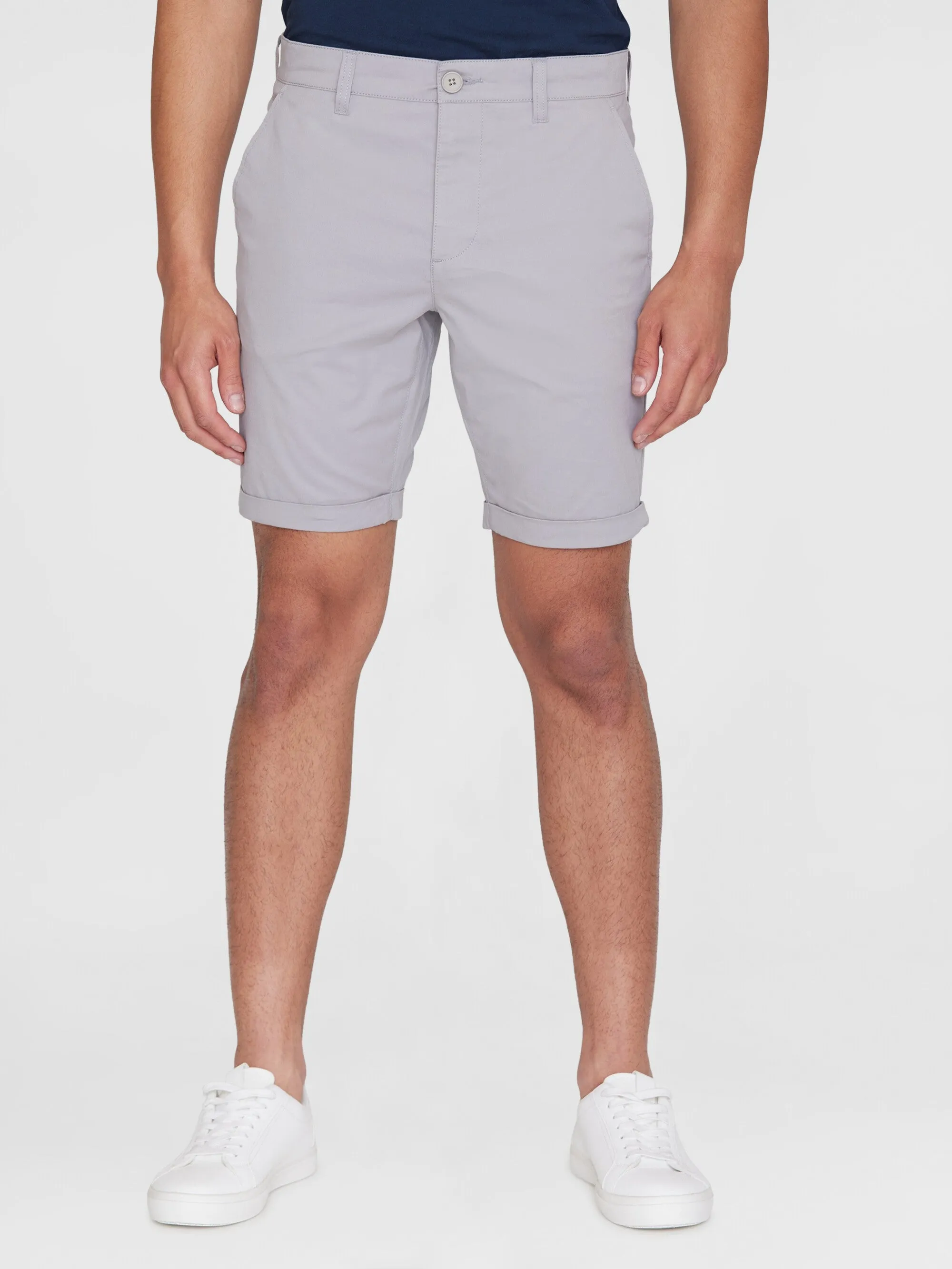 CHUCK regular chino poplin shorts - Alloy Knowledge Cotton