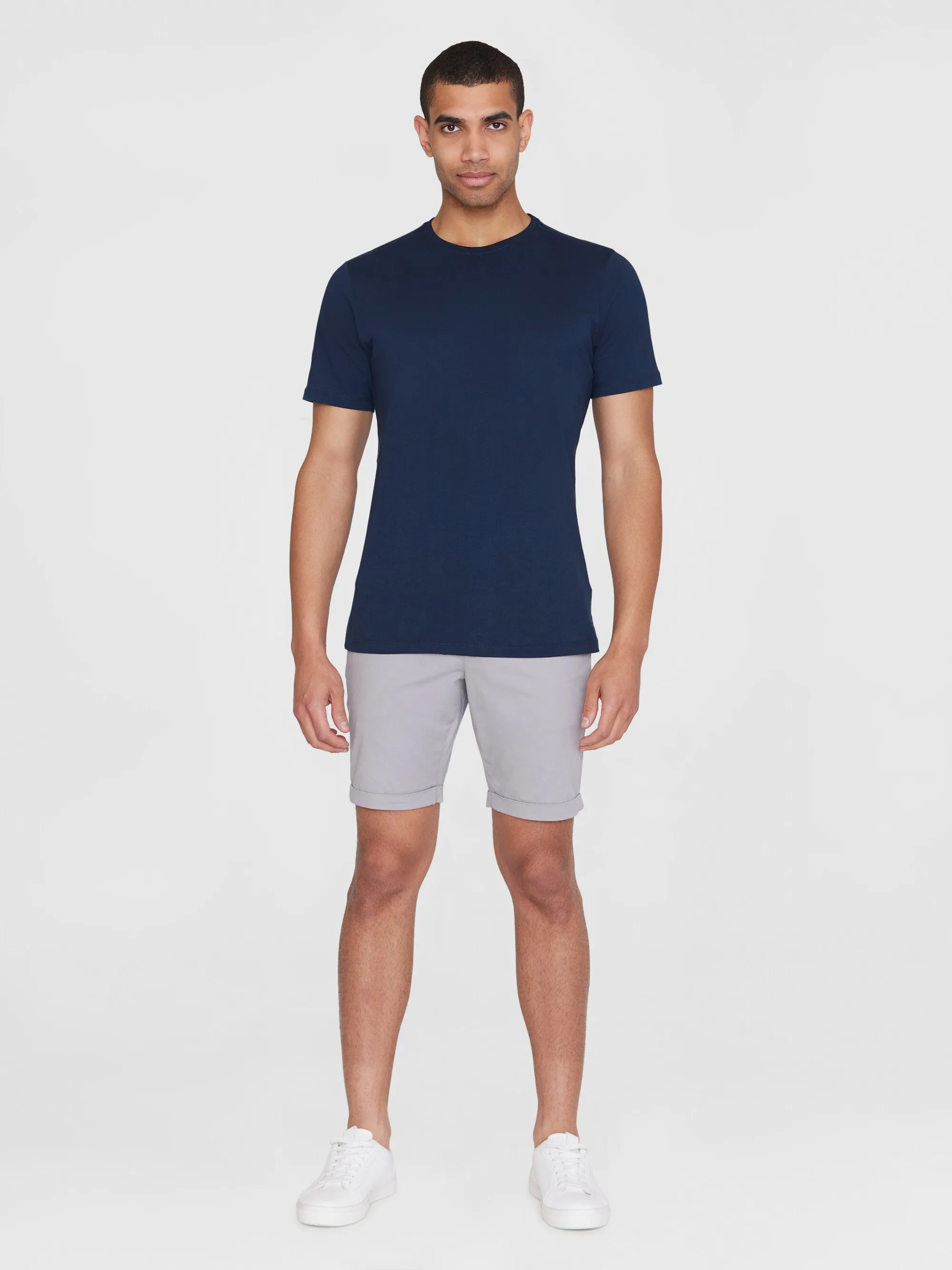 CHUCK regular chino poplin shorts - Alloy Knowledge Cotton