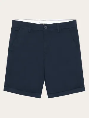 CHUCK regular chino poplin shorts - Total Eclipse Knowledge Cotton