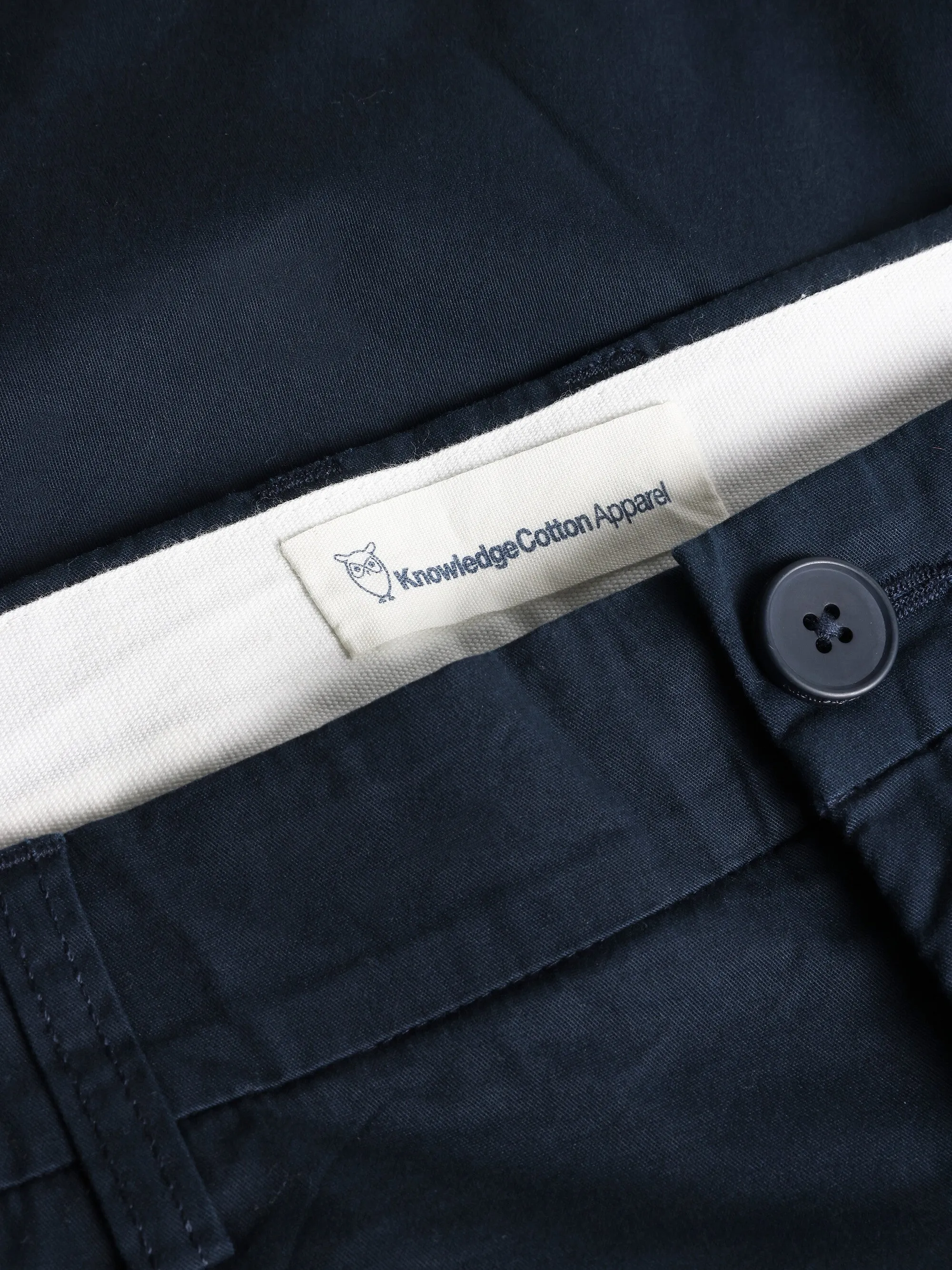 CHUCK regular chino poplin shorts - Total Eclipse Knowledge Cotton