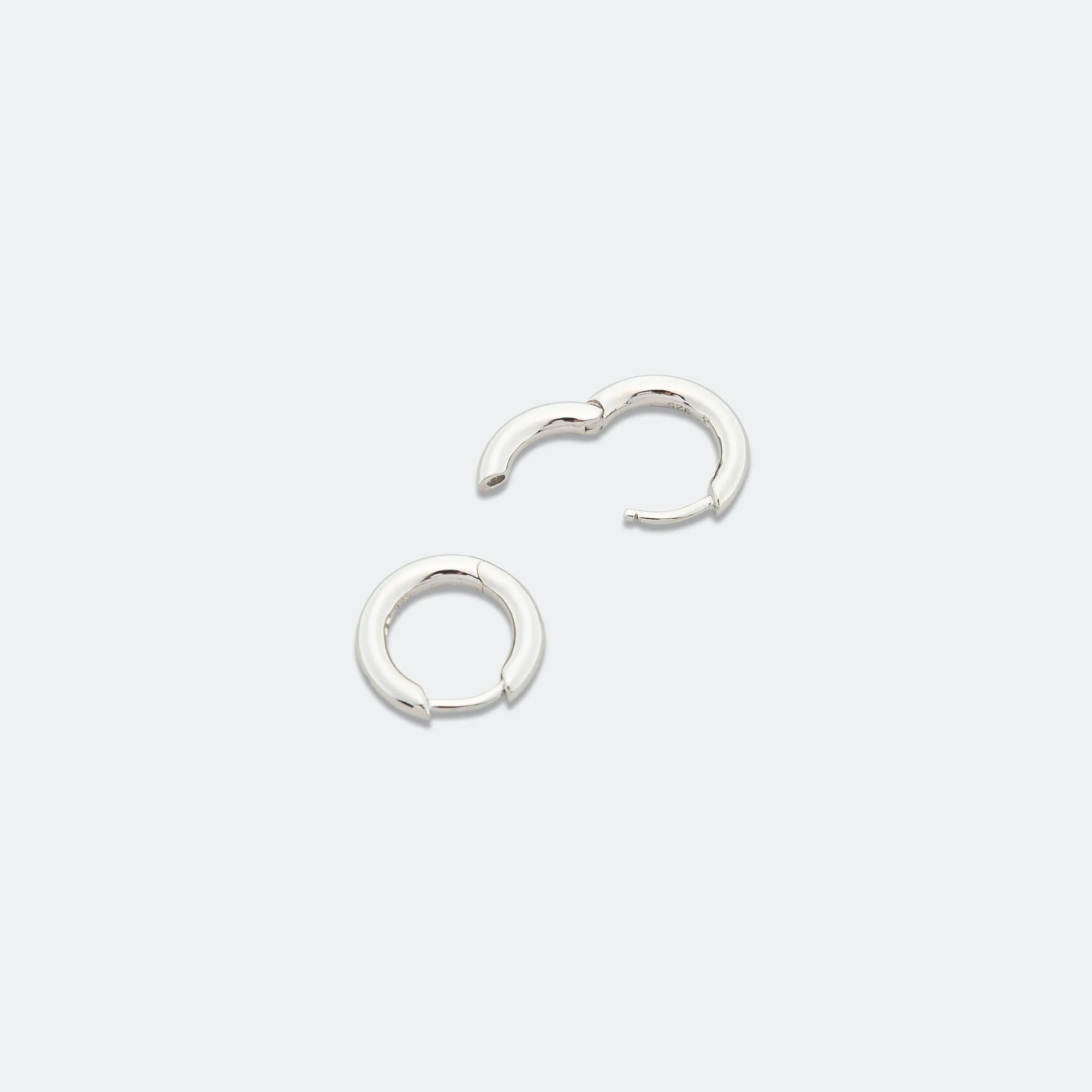 Classic Hoops Small - 925 Silver