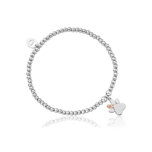 Clogau Paw Prints On My Heart Affinity Bracelet 3SAFF0224